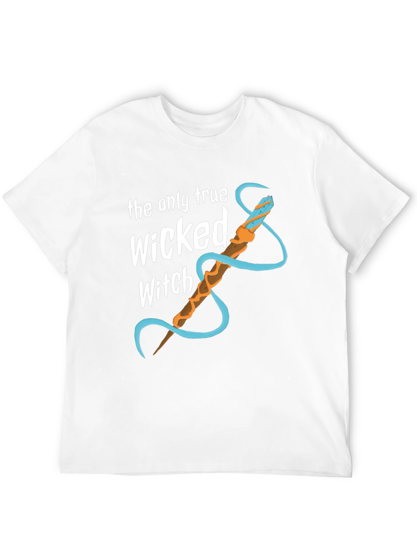 Black Wicked Witch Graphic Tee - Novelty T-Shirt view 12