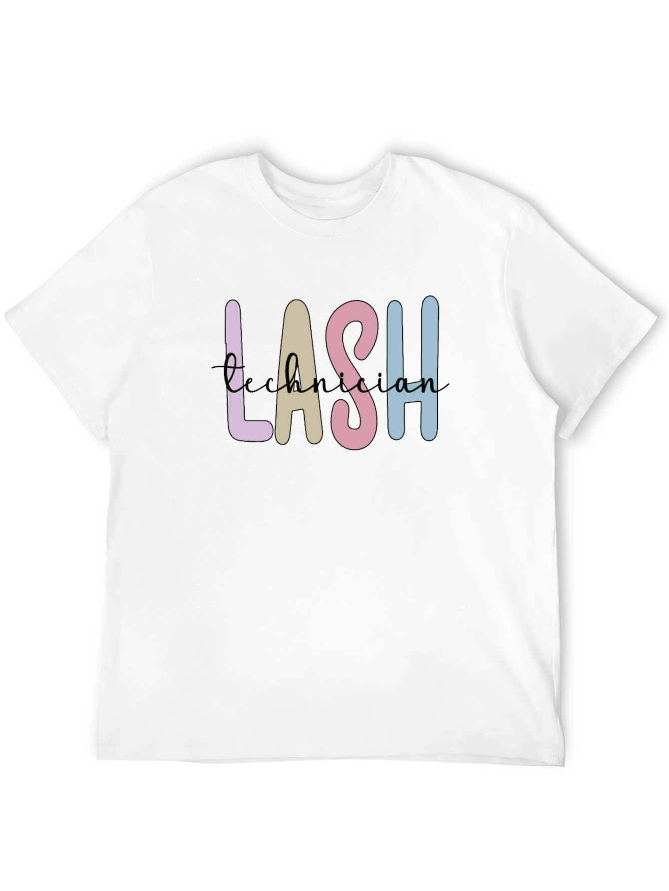 Black Lash Technician T-Shirt - Stylish & Comfortable view 12