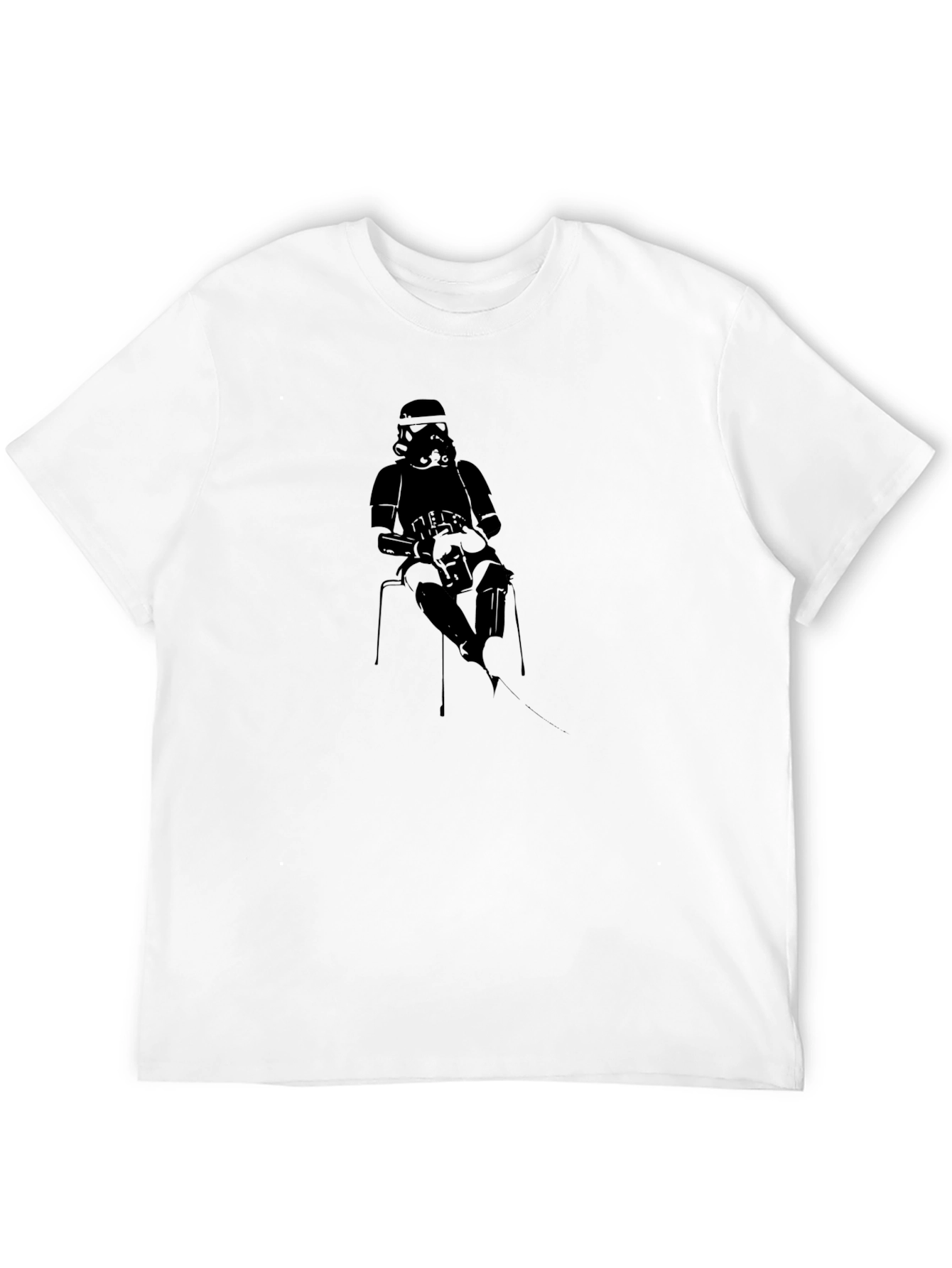 Black Stormtrooper Leisure T-Shirt - Black view 12
