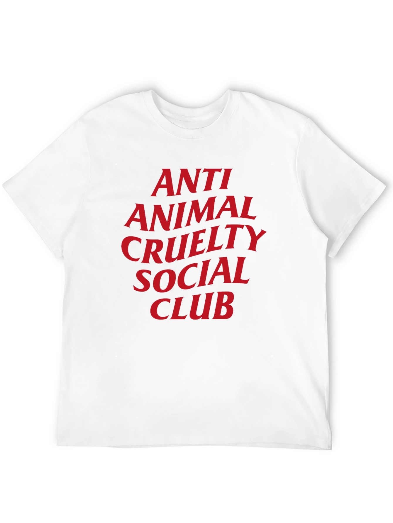 Black Anti Animal Cruelty Graphic Tee - Social Club view 12