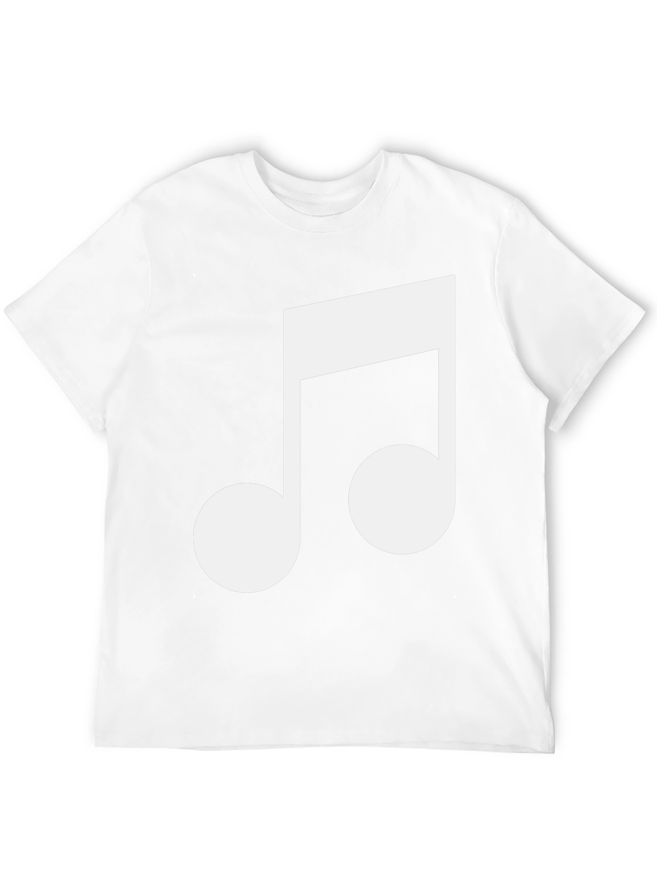 Black Musical Note Graphic Black T-Shirt view 12