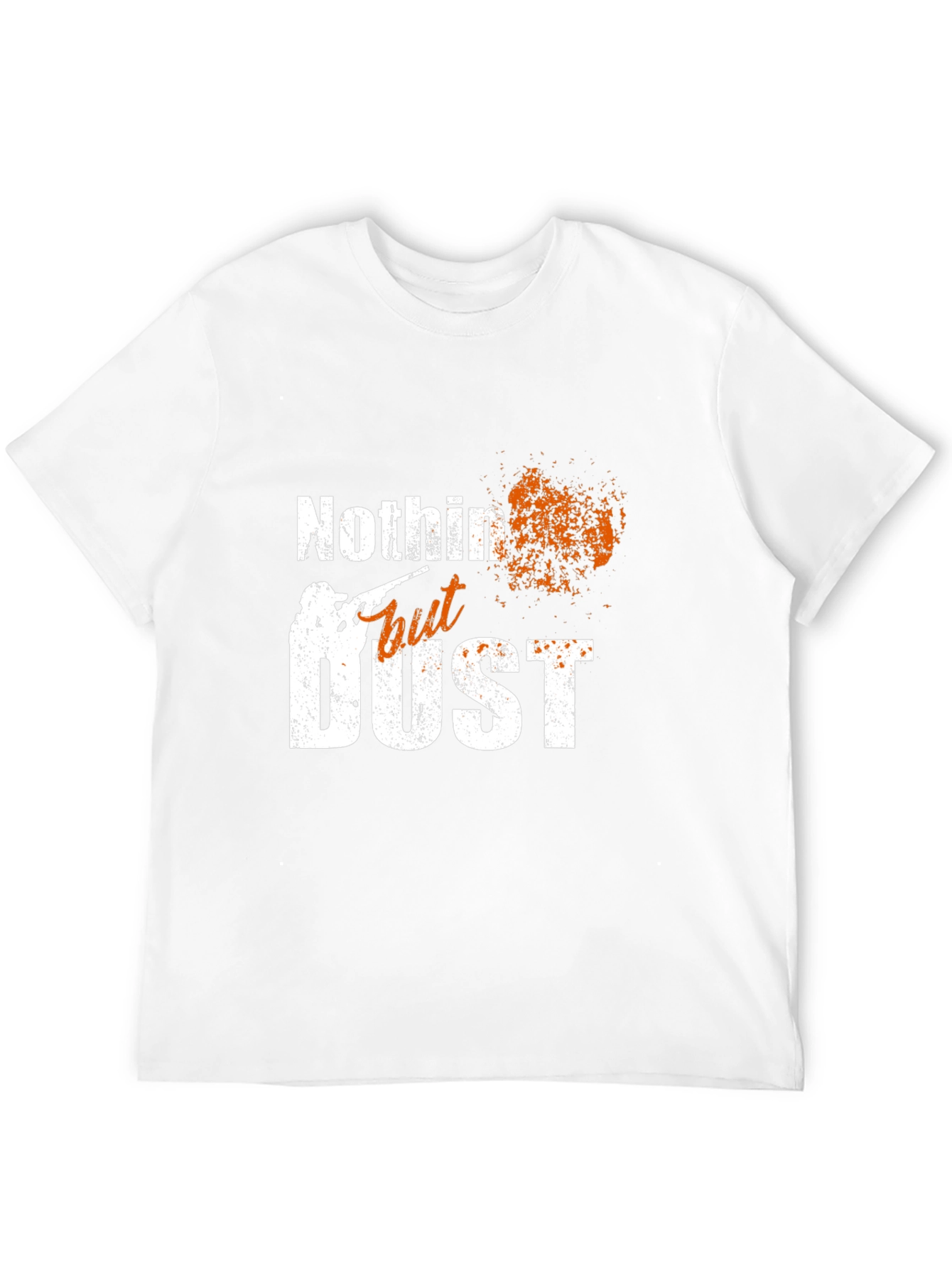 Black Nothin' But Dust Men's Black Graphic Tee view 12