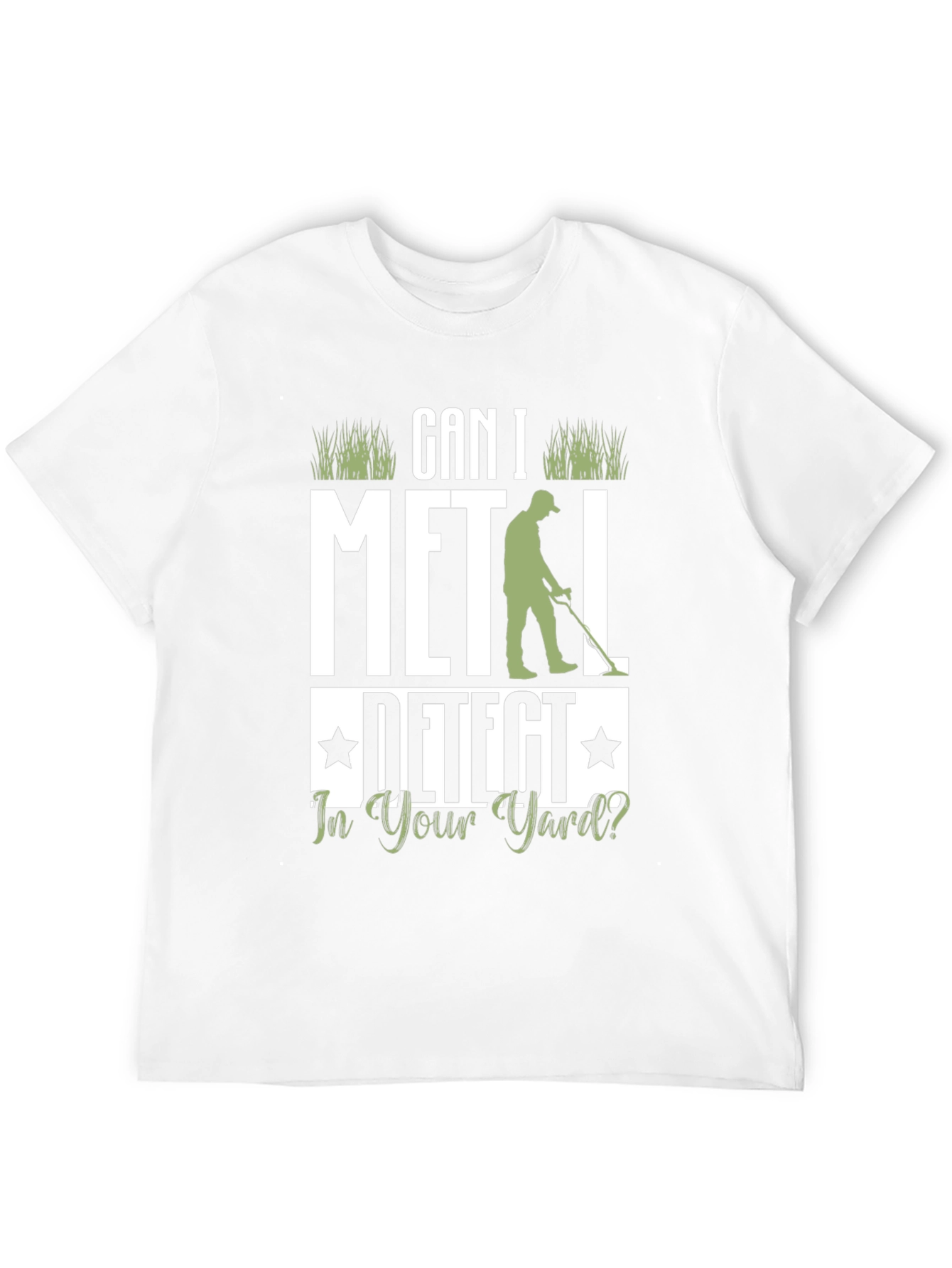 Black Metal Detecting T-Shirt - Can I Detect? view 12