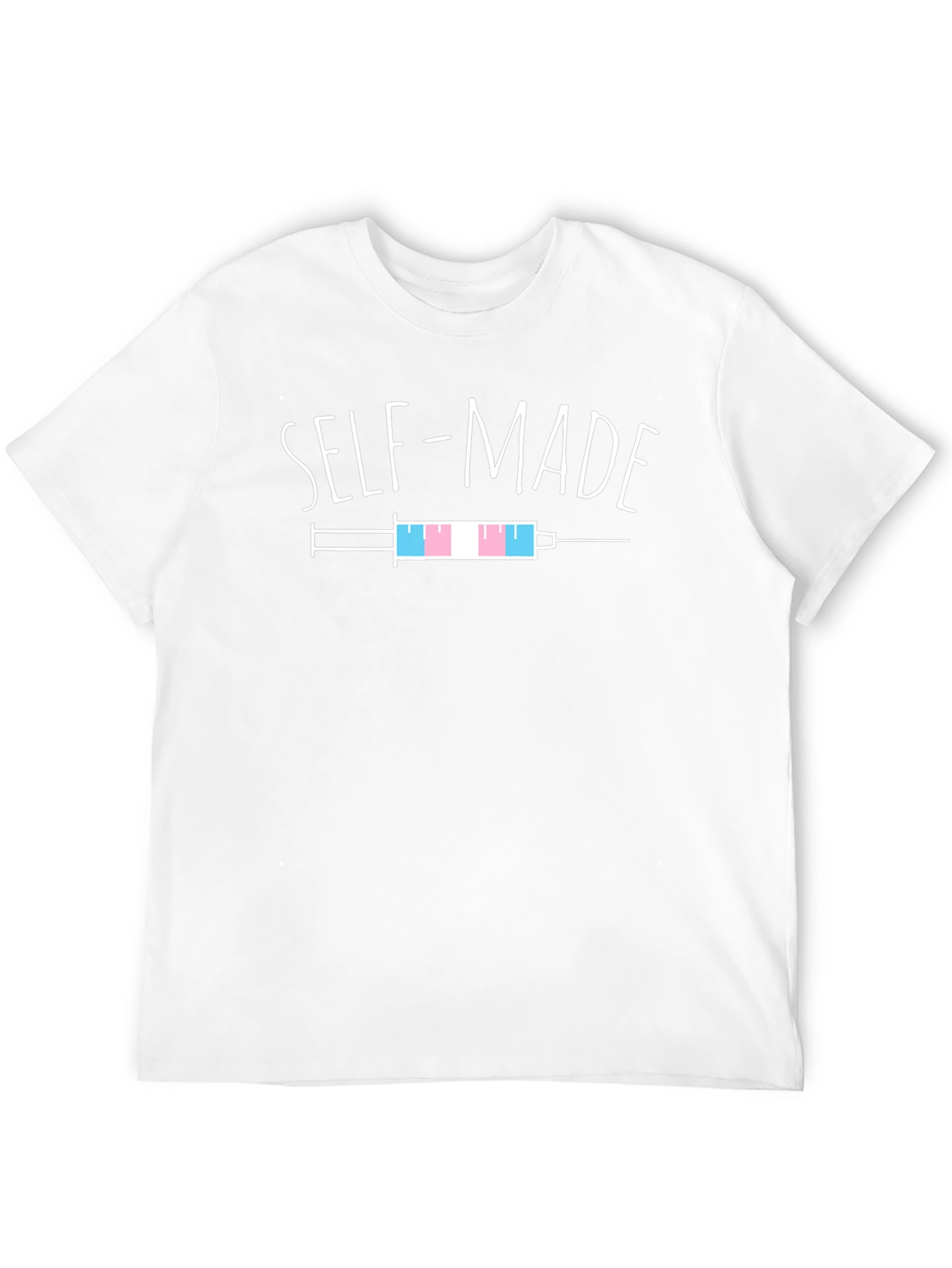 Black Self-Made Trans Pride T-Shirt view 12