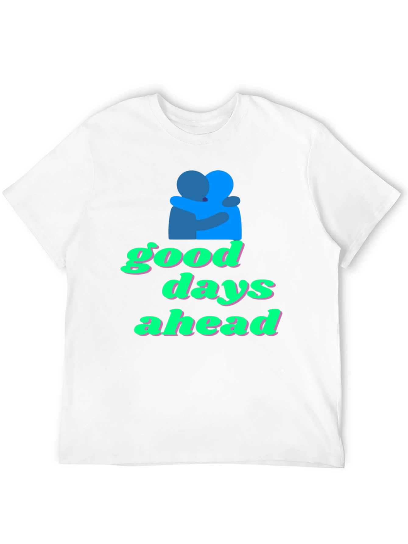 Black Good Days Ahead Graphic Tee view 12