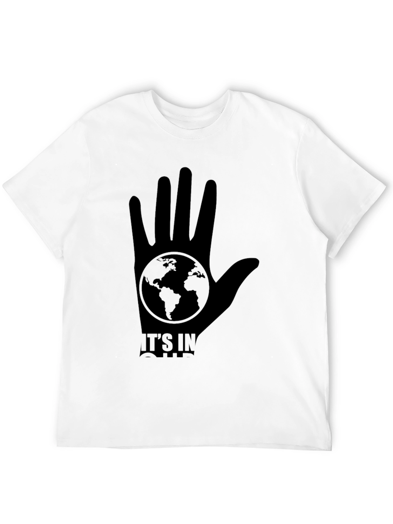 Black Earth in Our Hands Graphic T-Shirt view 12