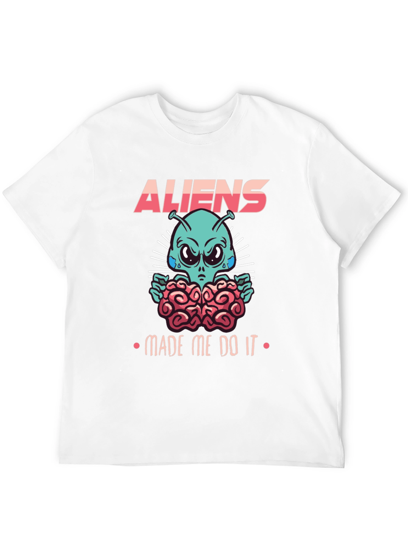 Black Aliens Made Me Do It Graphic Tee view 12