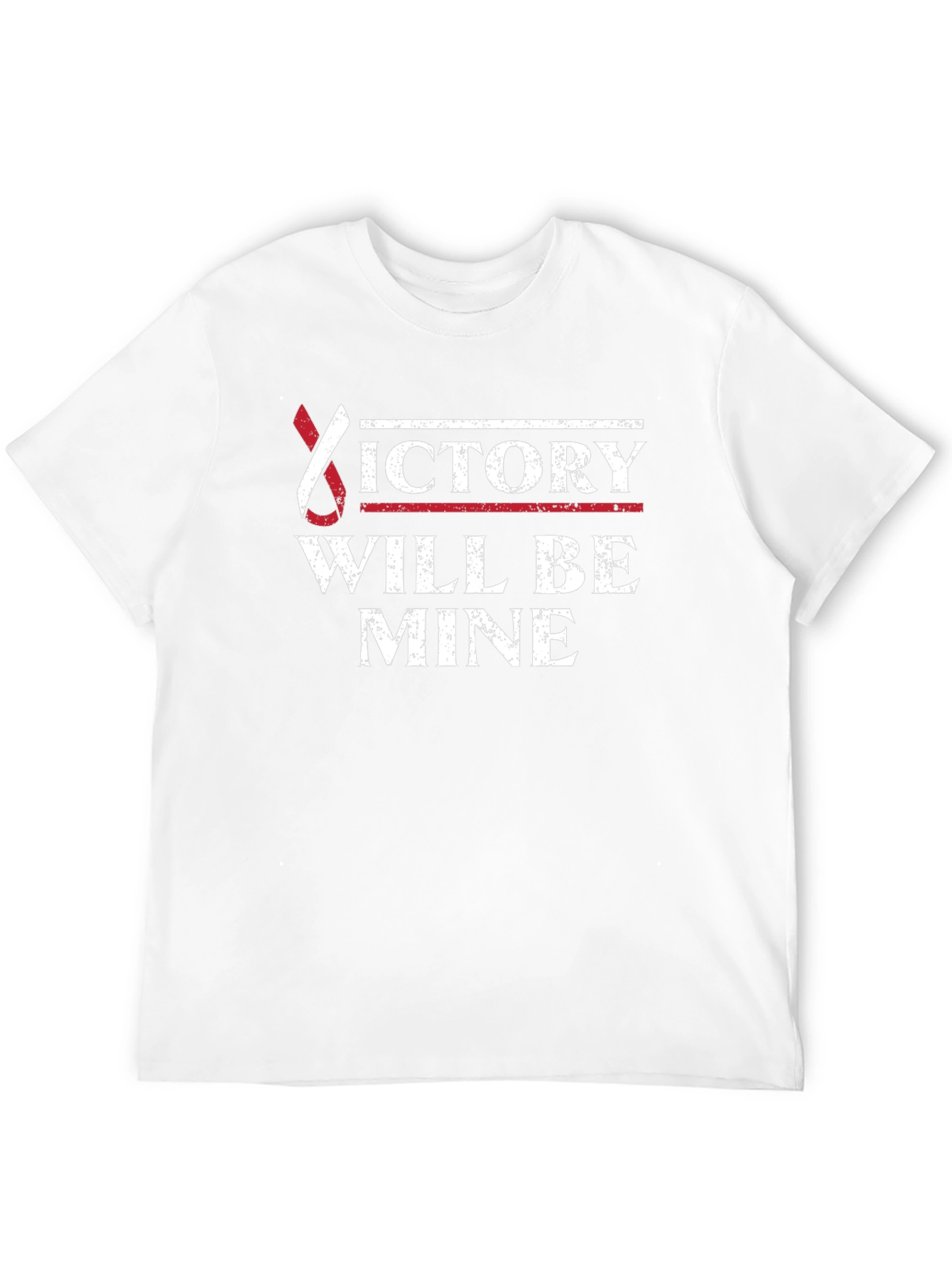 Black Victory Will Be Mine Graphic Tee - Black view 12