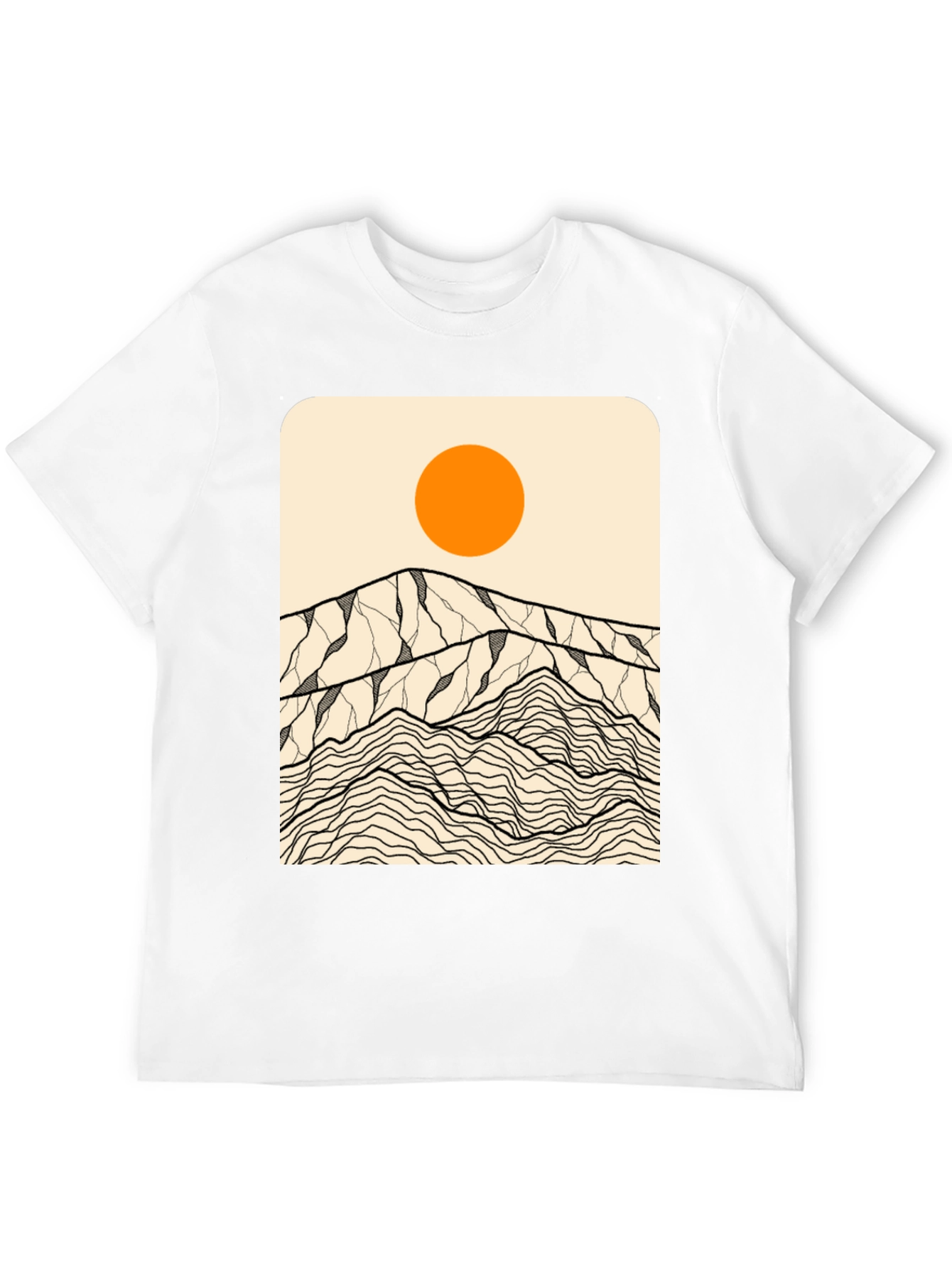 Mountain Sunset Graphic Tee - 12