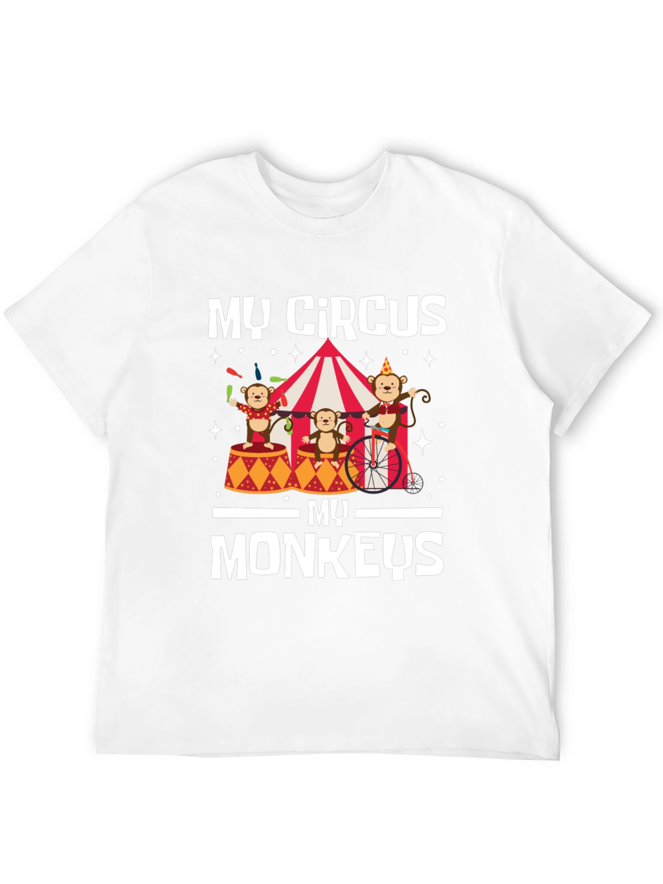 Black My Circus My Monkeys T-Shirt view 12