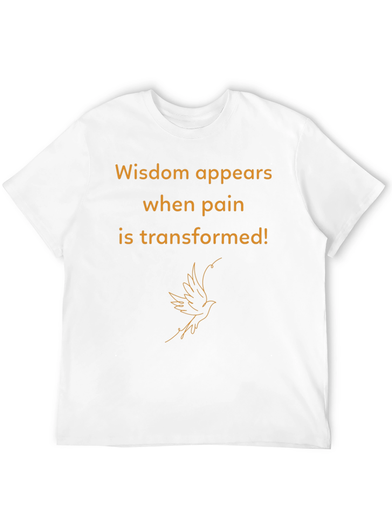 Black Wisdom T-Shirt - Inspirational Graphic Tee view 12