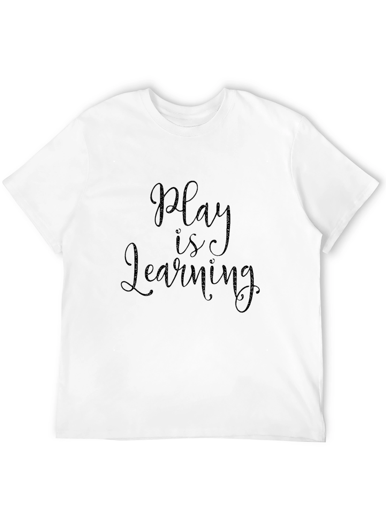 Black Play is Learning Black Graphic Tee view 12