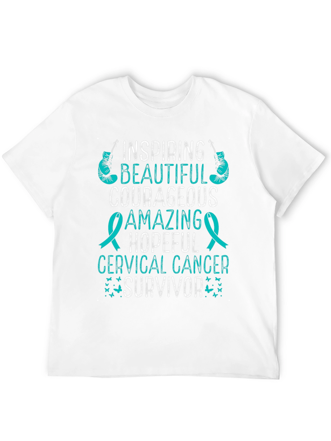 Inspiring Cervical Cancer Survivor Tee - 12