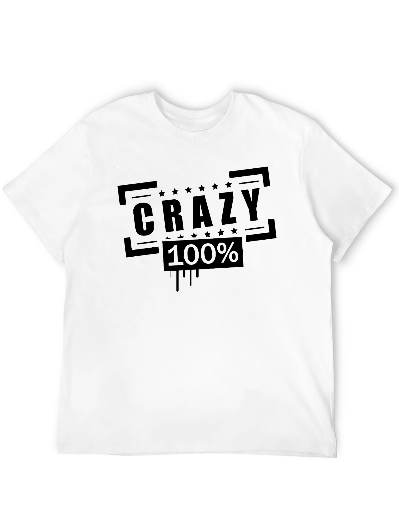 Crazy 100% Graphic T-Shirt - Men's - 12