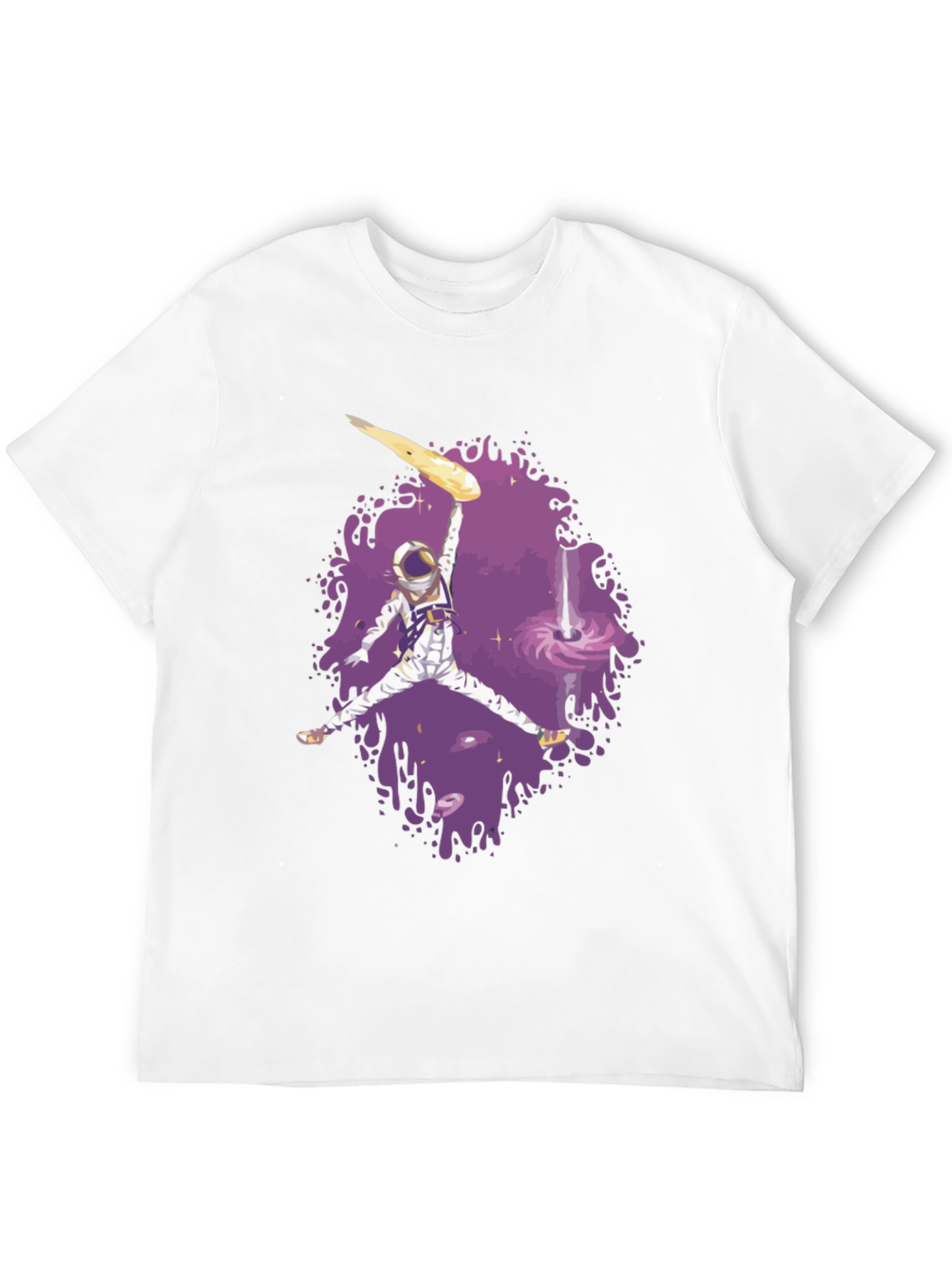 Black Astronaut Dunk Graphic Tee view 12