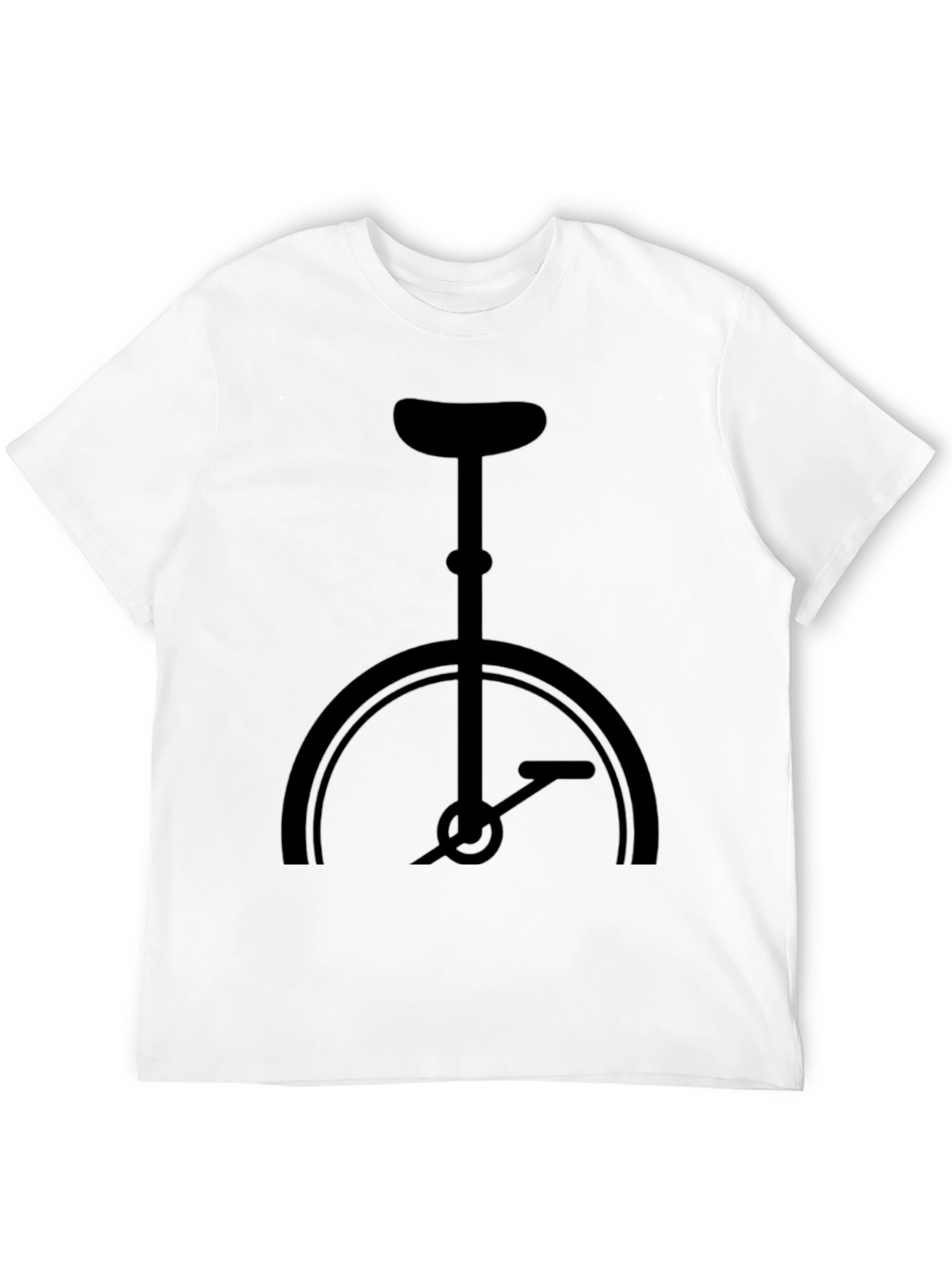Black Unicycle Graphic Tee - Ride in Style view 12