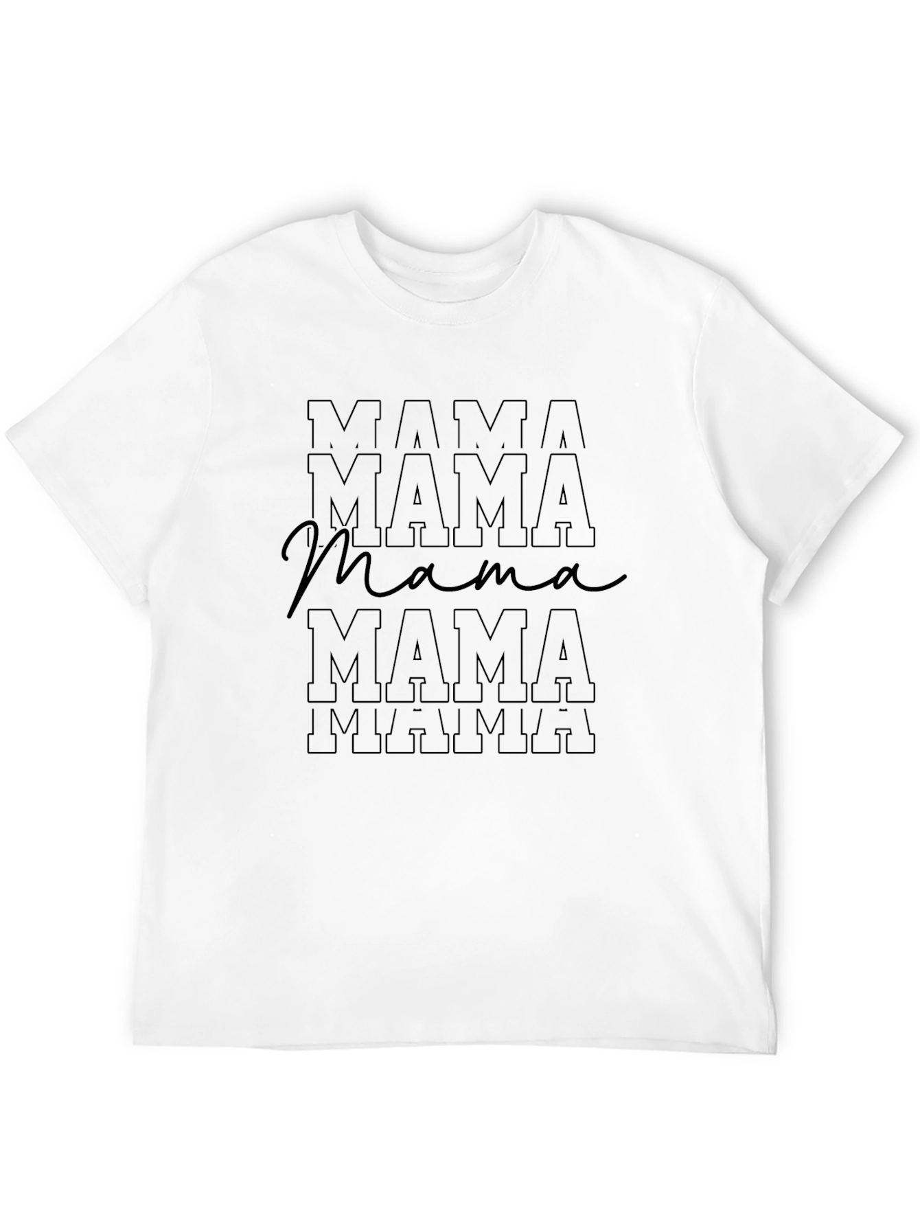 Black Mama Graphic Print Tee - Stylish Comfort view 12