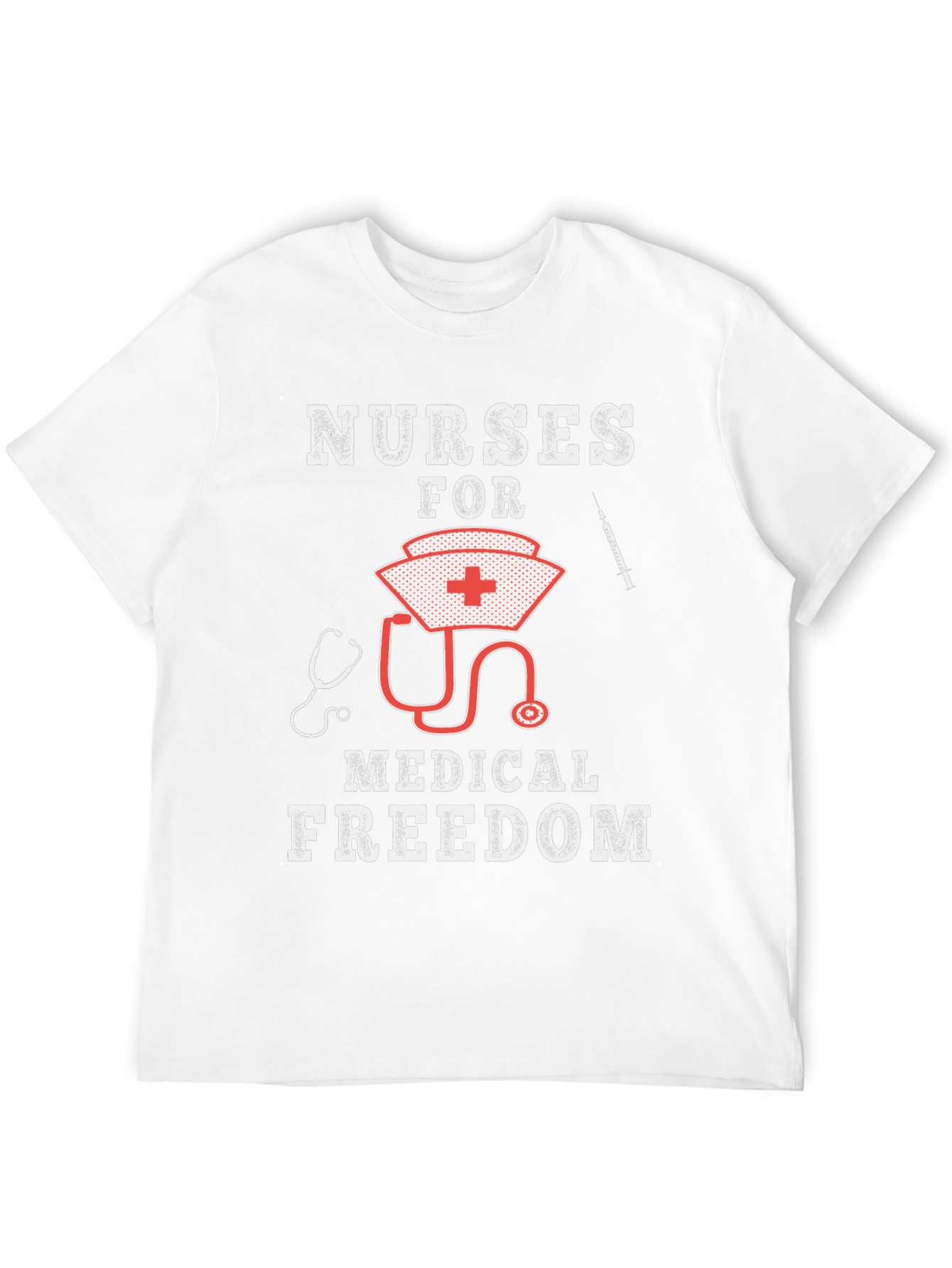 Black Nurses for Medical Freedom Graphic Tee view 12