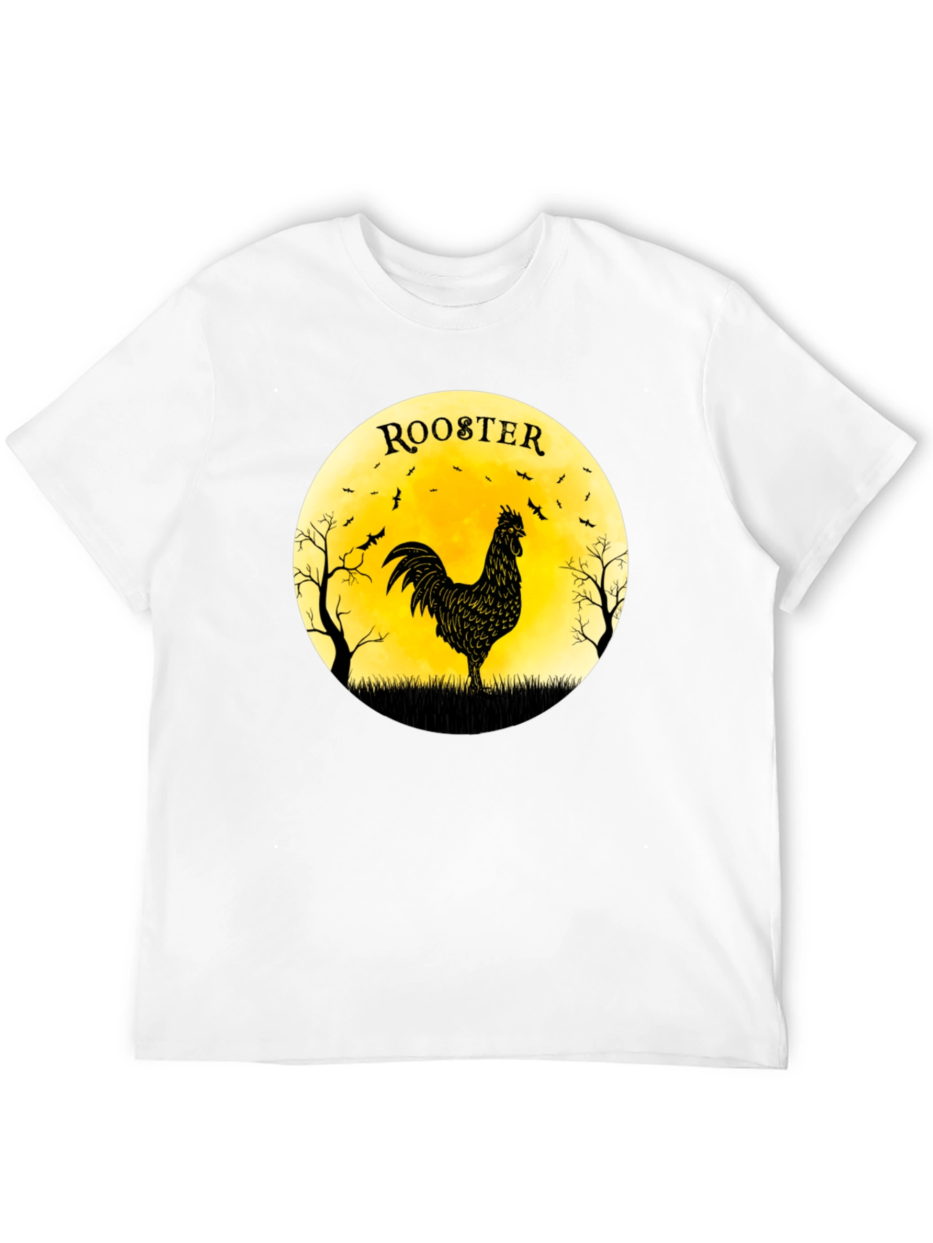 Rooster Silhouette Graphic Tee - 12