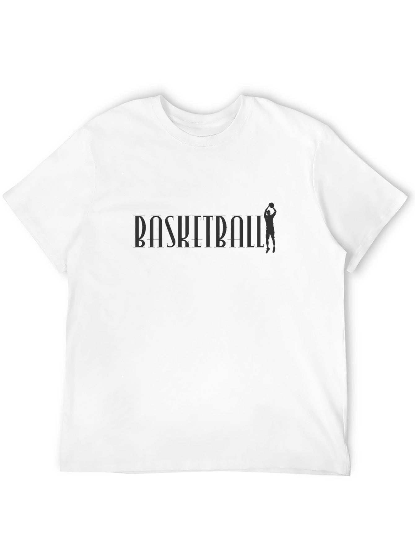 Black Basketball Player Graphic Tee - Stylish Sportswear view 12
