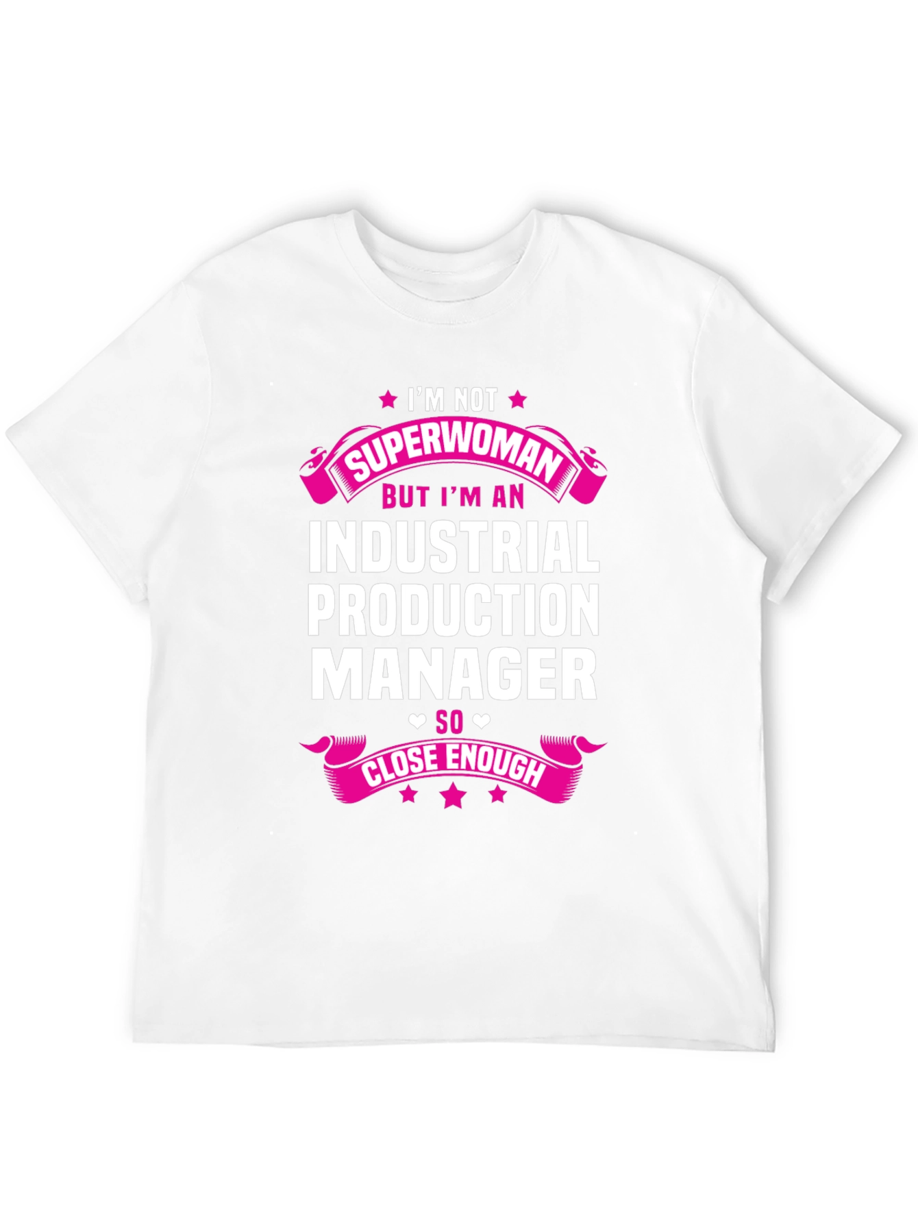 Black Industrial Production Manager T-Shirt view 12