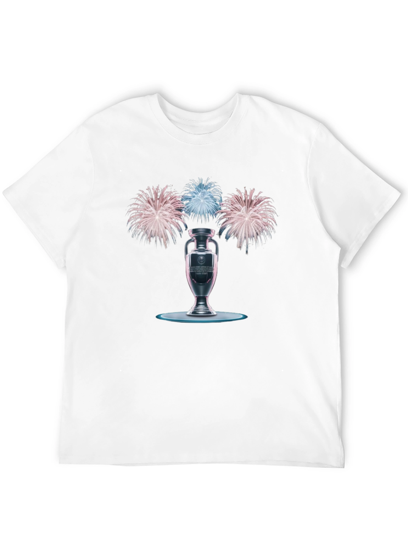 Fireworks & Trophy Black T-Shirt - 12