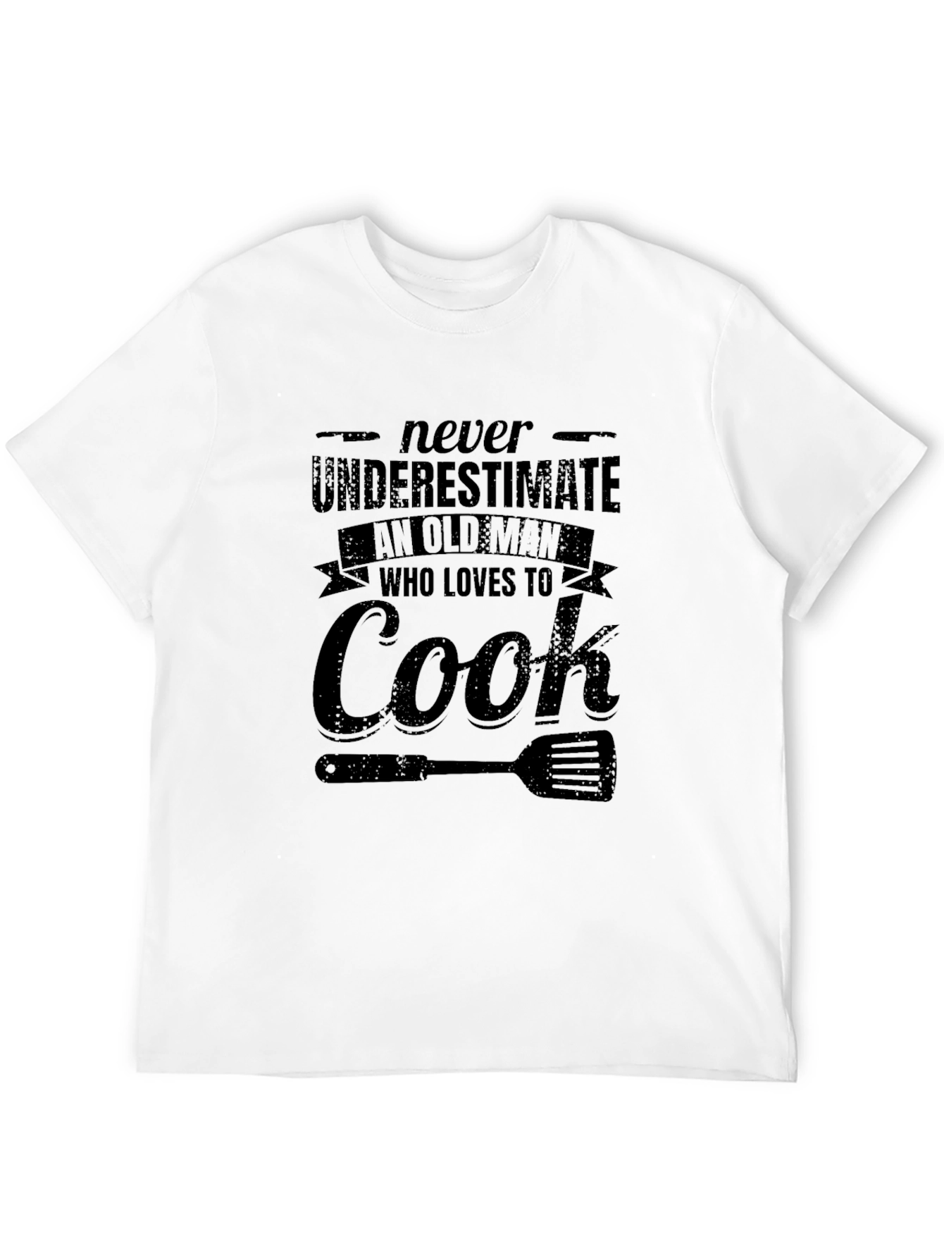 Black Never Underestimate Old Man Who Loves To Cook T-Shirt view 12