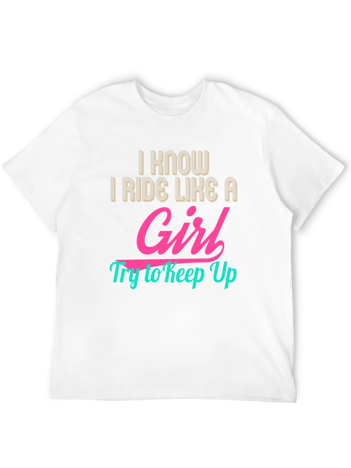 Black I Ride Like a Girl - Graphic Tee view 12