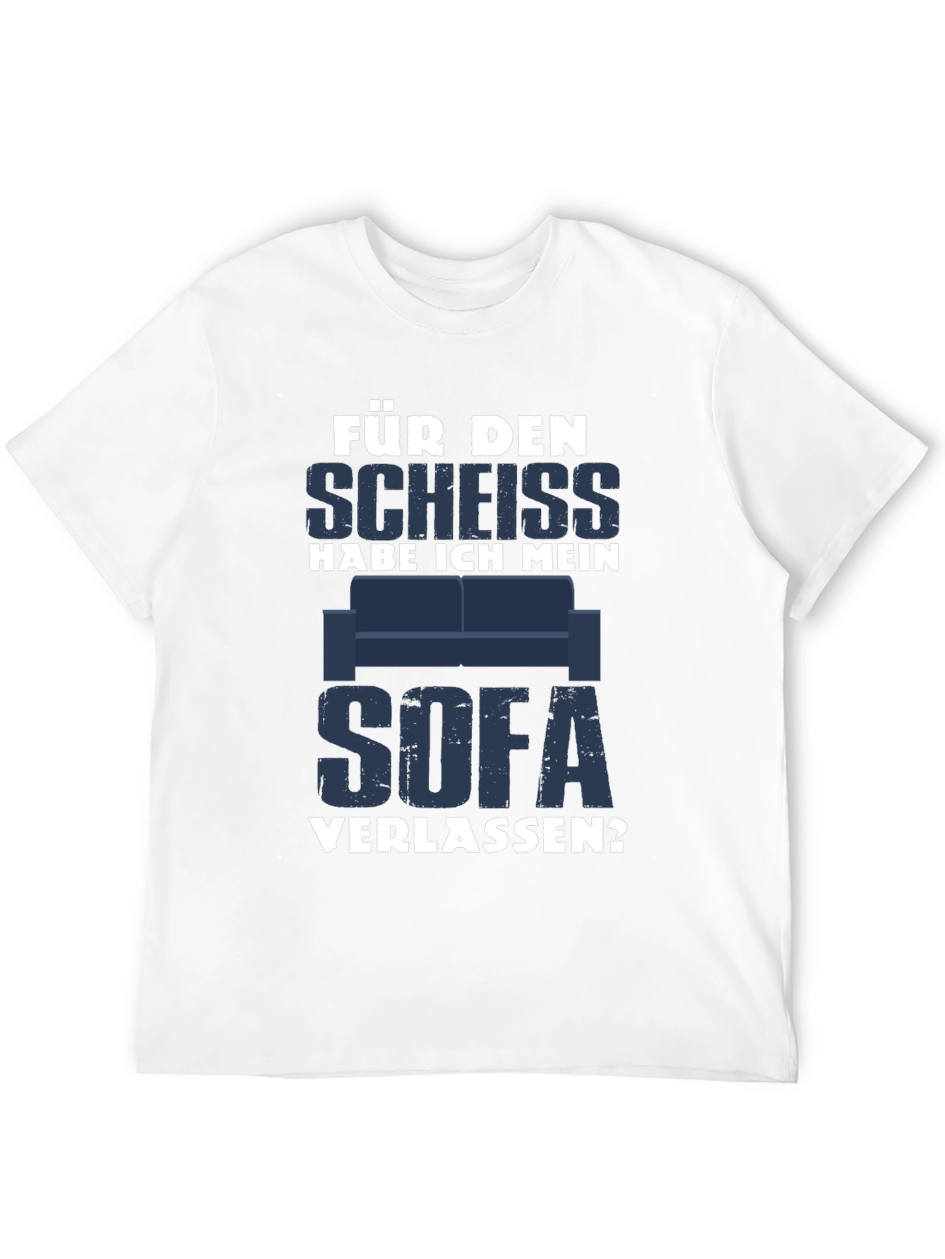 Black Für Den Scheiss T-Shirt - Funny German Slogan Tee view 12