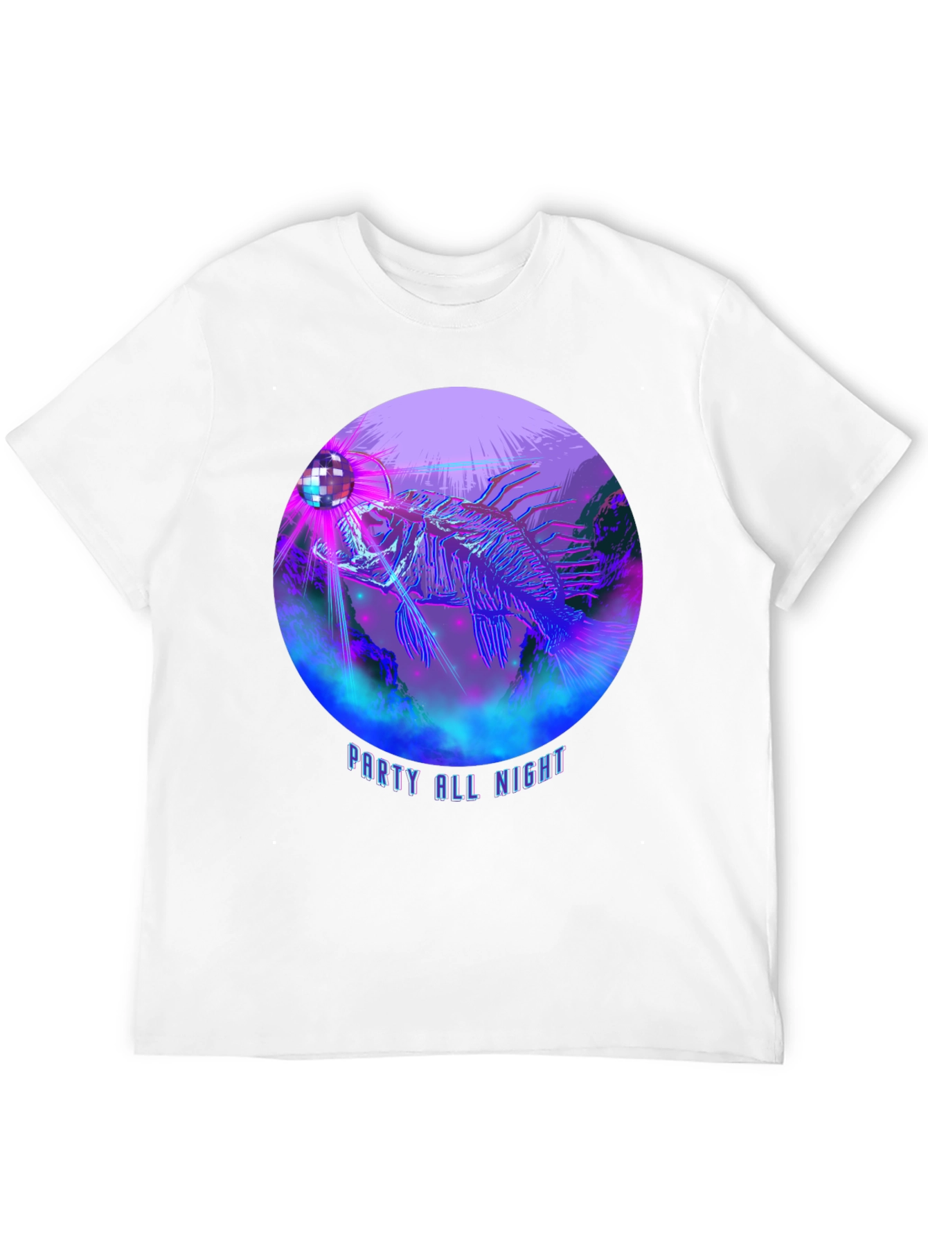 Black Party All Night Lionfish Graphic Tee view 12