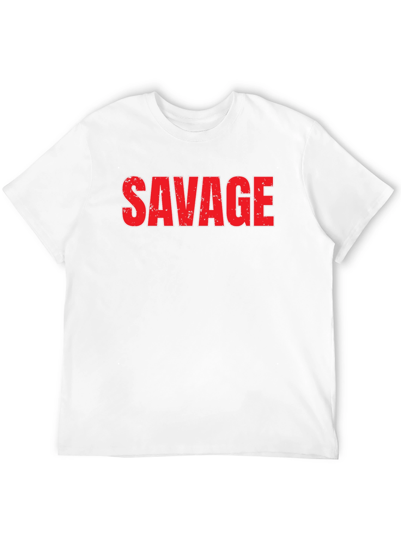 Black Savage Graphic Tee - Bold Statement Shirt view 12