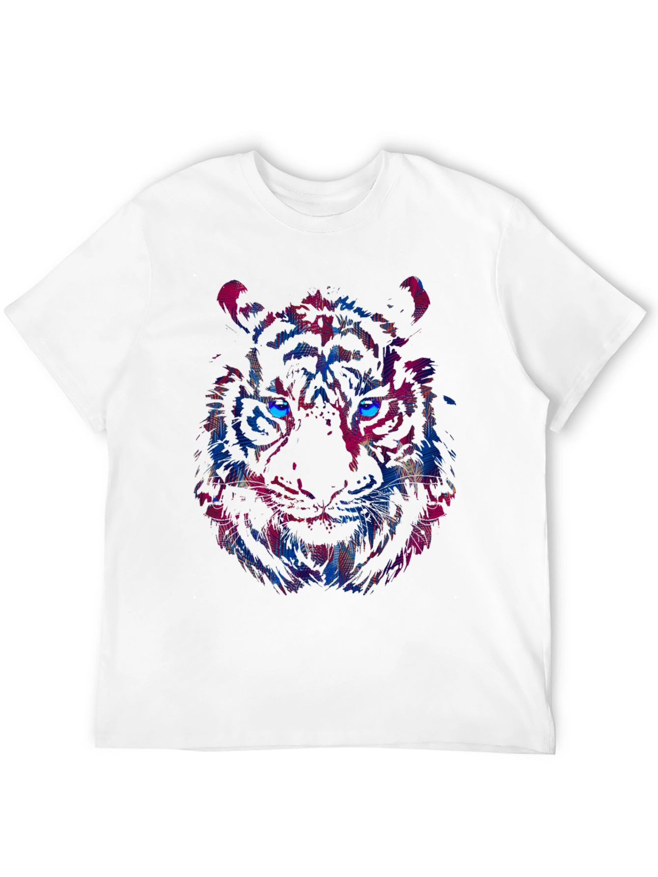 Black Vibrant Tiger Graphic Tee - Bold Style view 12