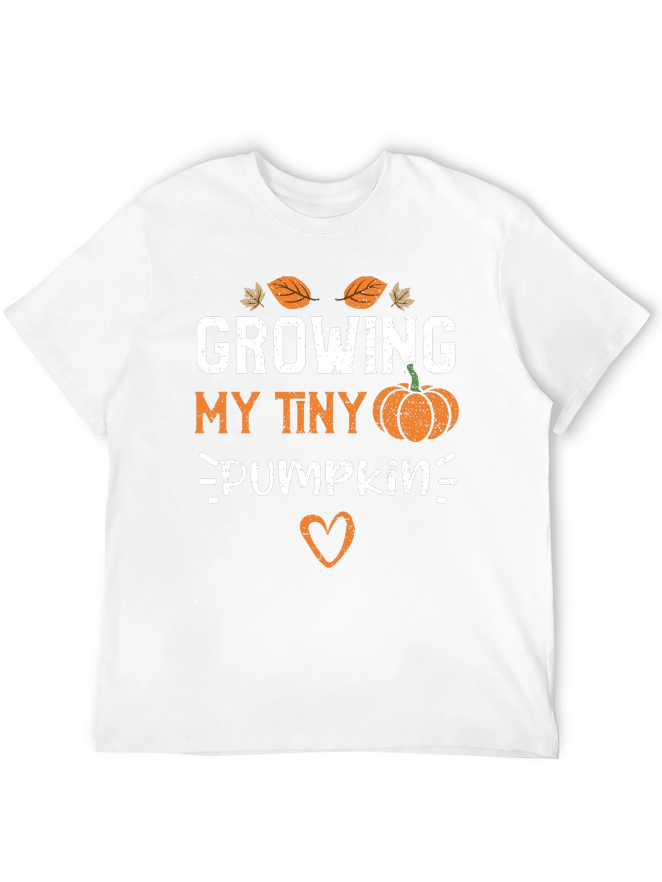 Growing My Tiny Pumpkin T-Shirt - Fall Pregnancy - 12