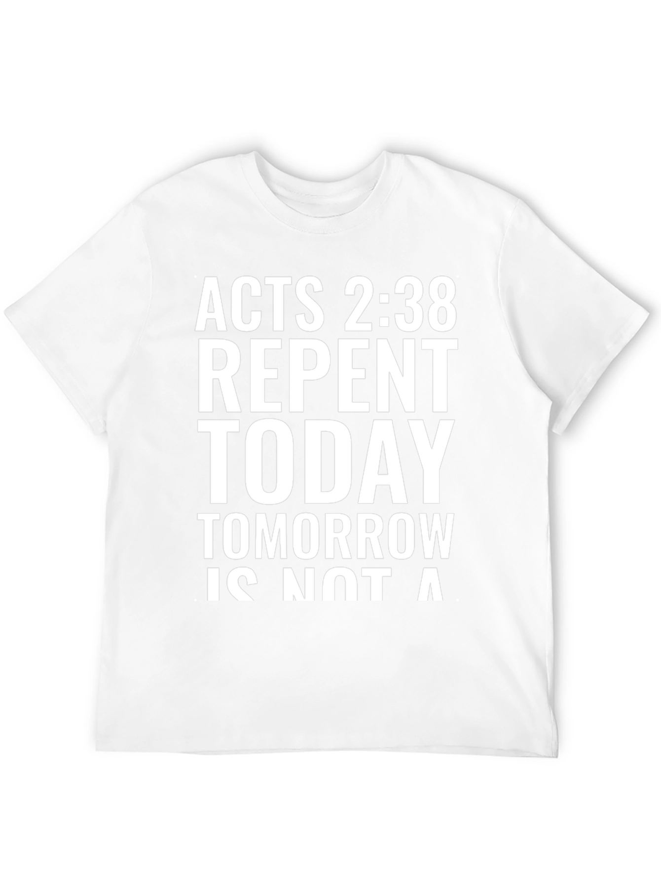 Black Repent Today T-Shirt - Christian Graphic Tee view 12