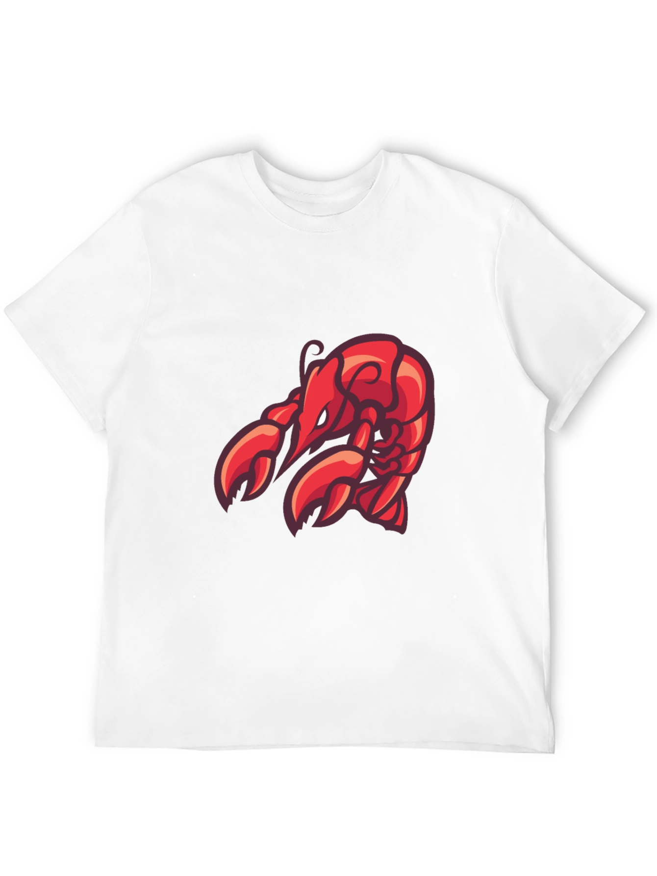 Black Lobster Graphic Tee - Black Cotton T-Shirt view 12