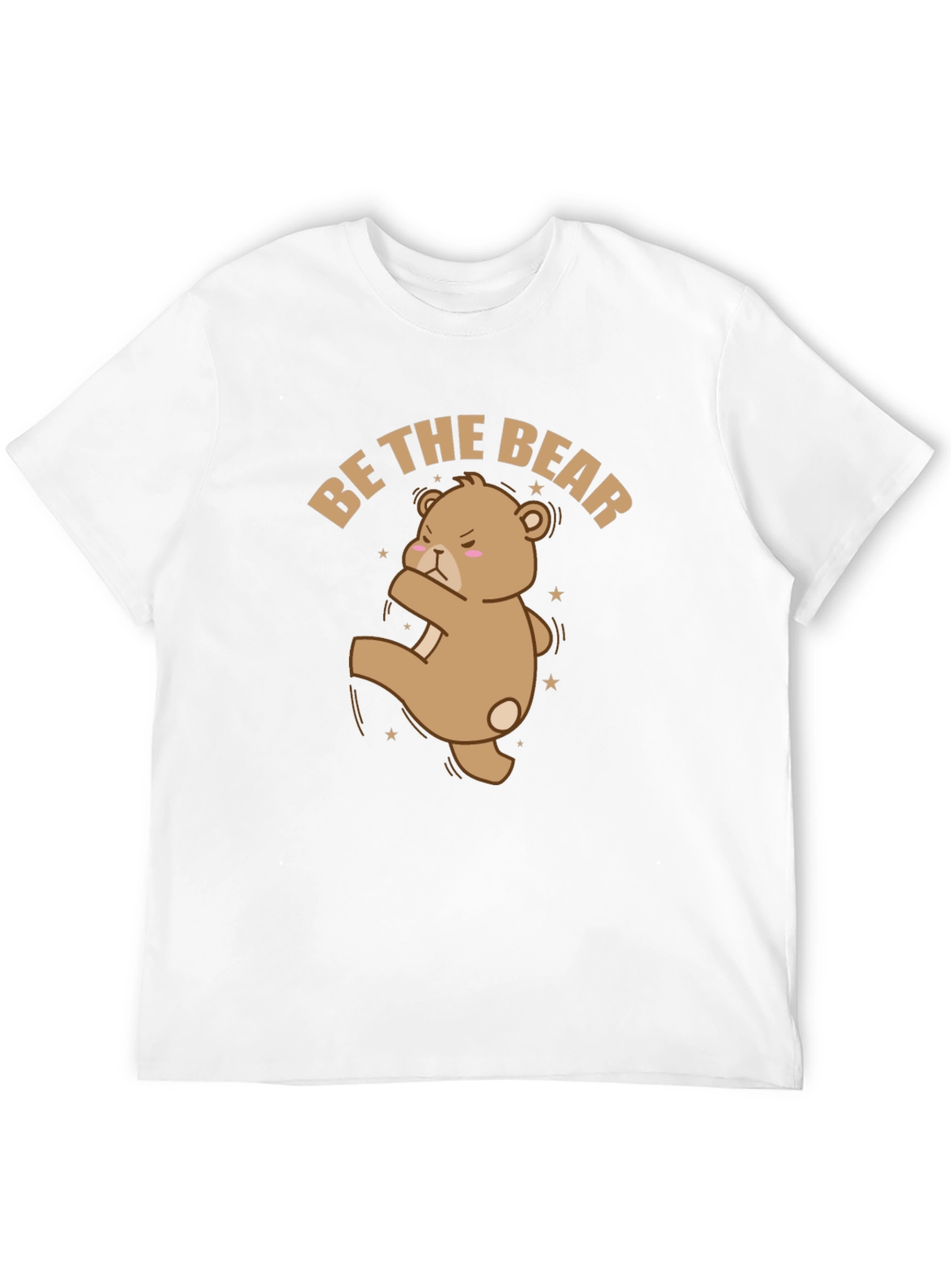 Black Be The Bear Funny Graphic Tee view 12