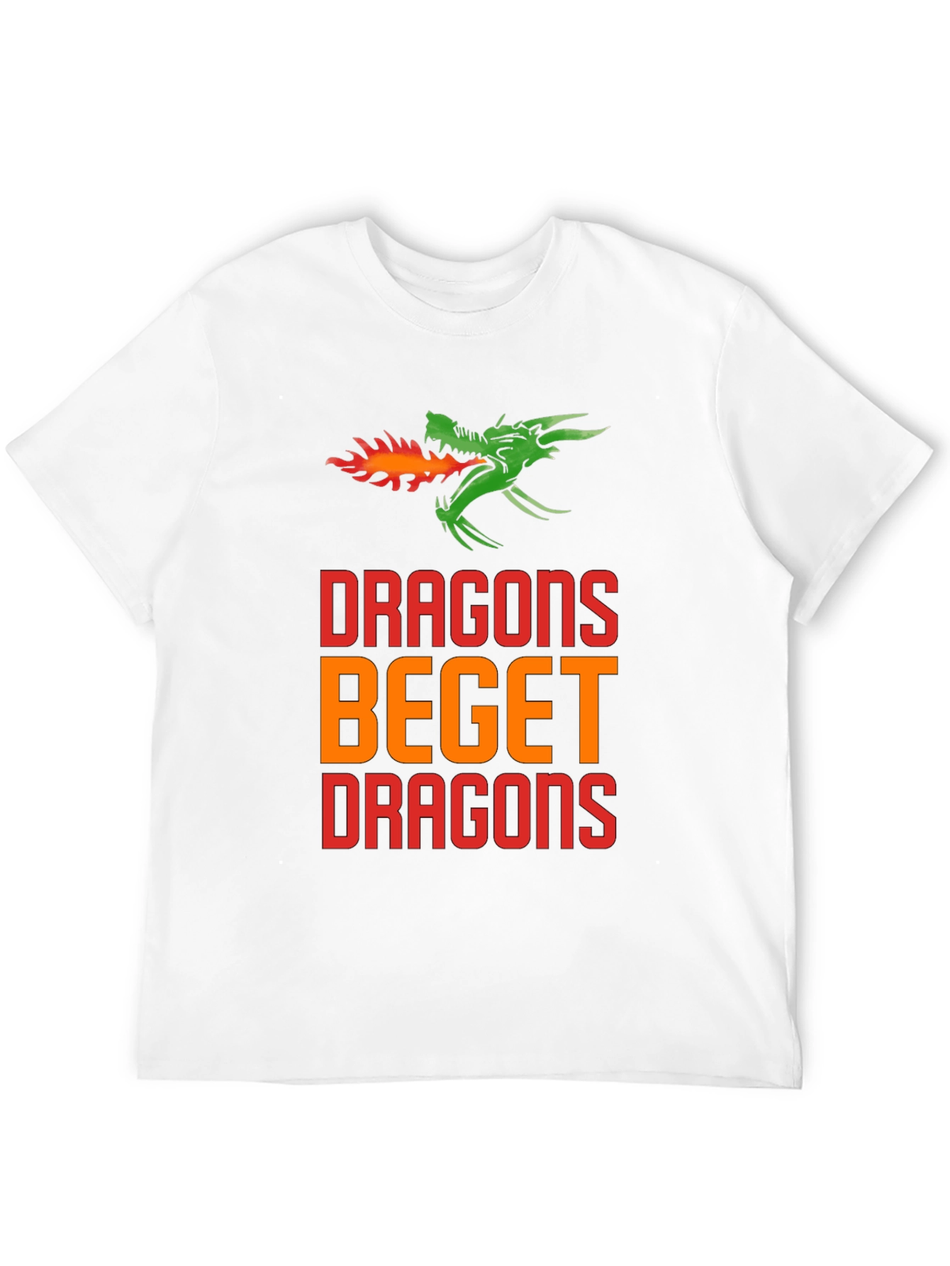 Black Dragons Beget Dragons Graphic T-Shirt view 12