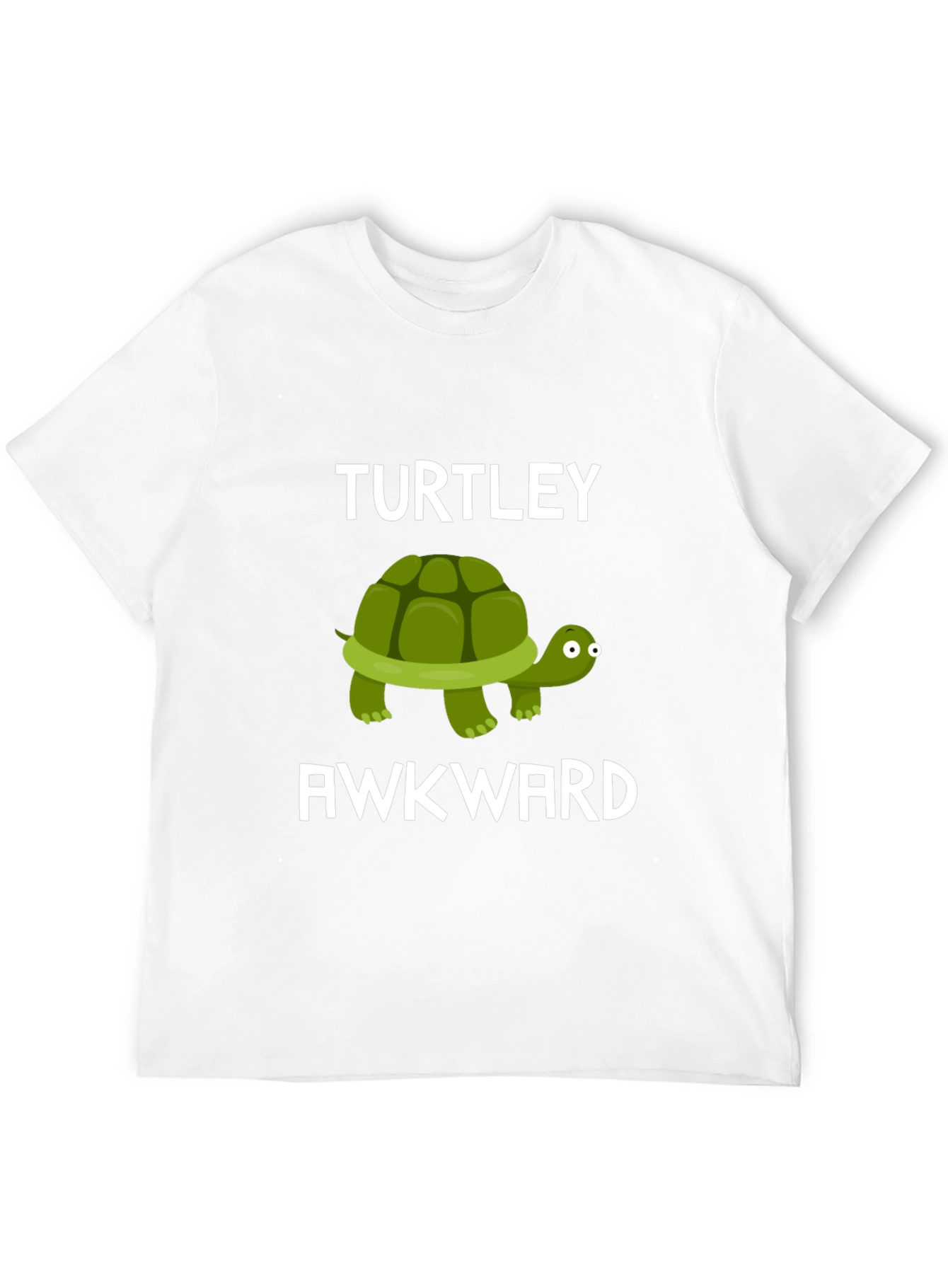 Black Turtley Awkward Funny Graphic T-Shirt view 12