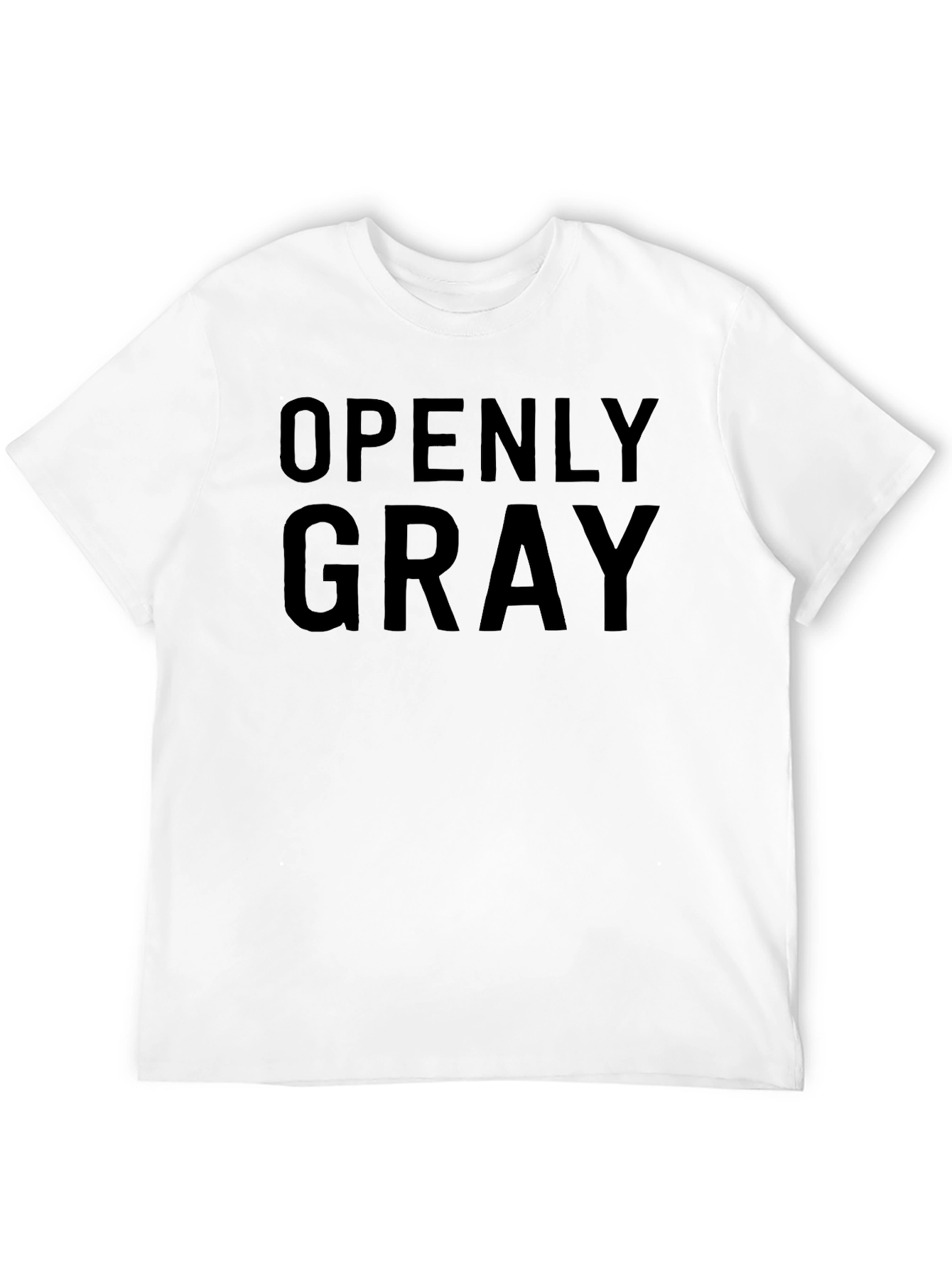 Black Openly Gray Black T-Shirt view 12