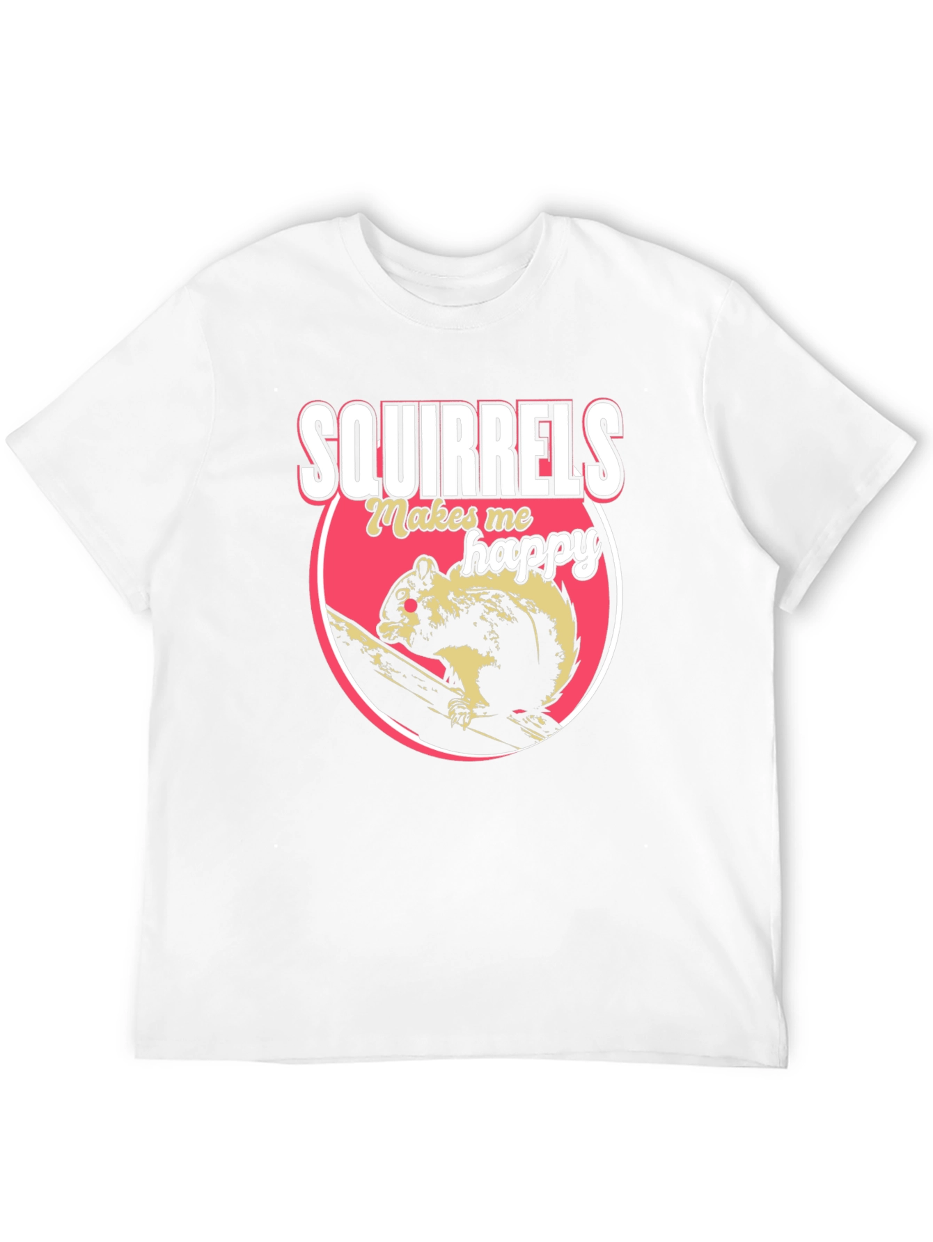 Black Squirrels Make Me Happy Graphic Tee view 12