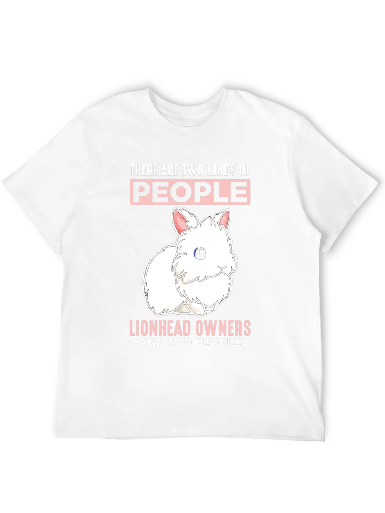 Black Lionhead Owner T-Shirt - Two Kinds of People view 12