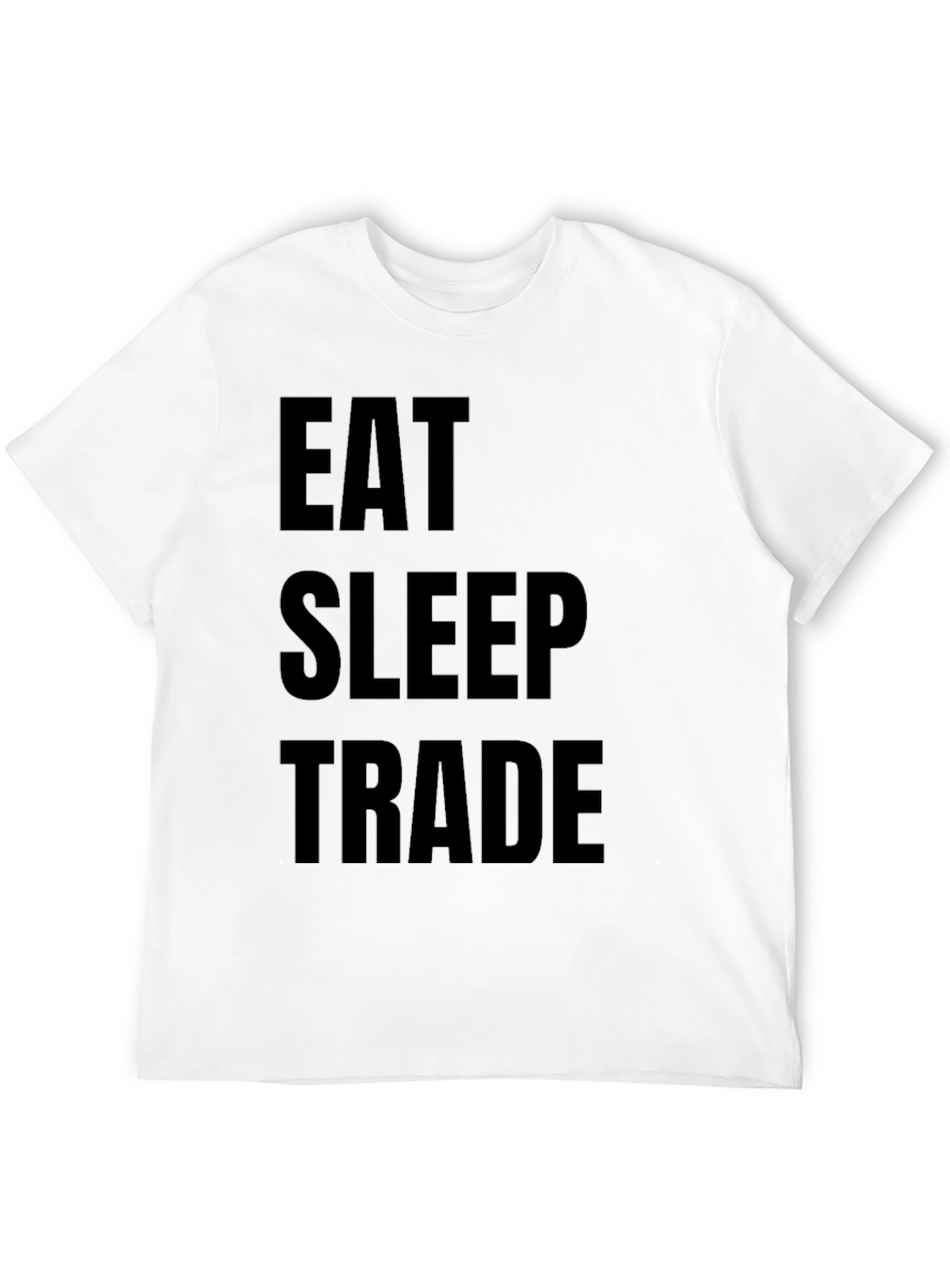 Black Eat Sleep Trade Graphic T-Shirt view 12