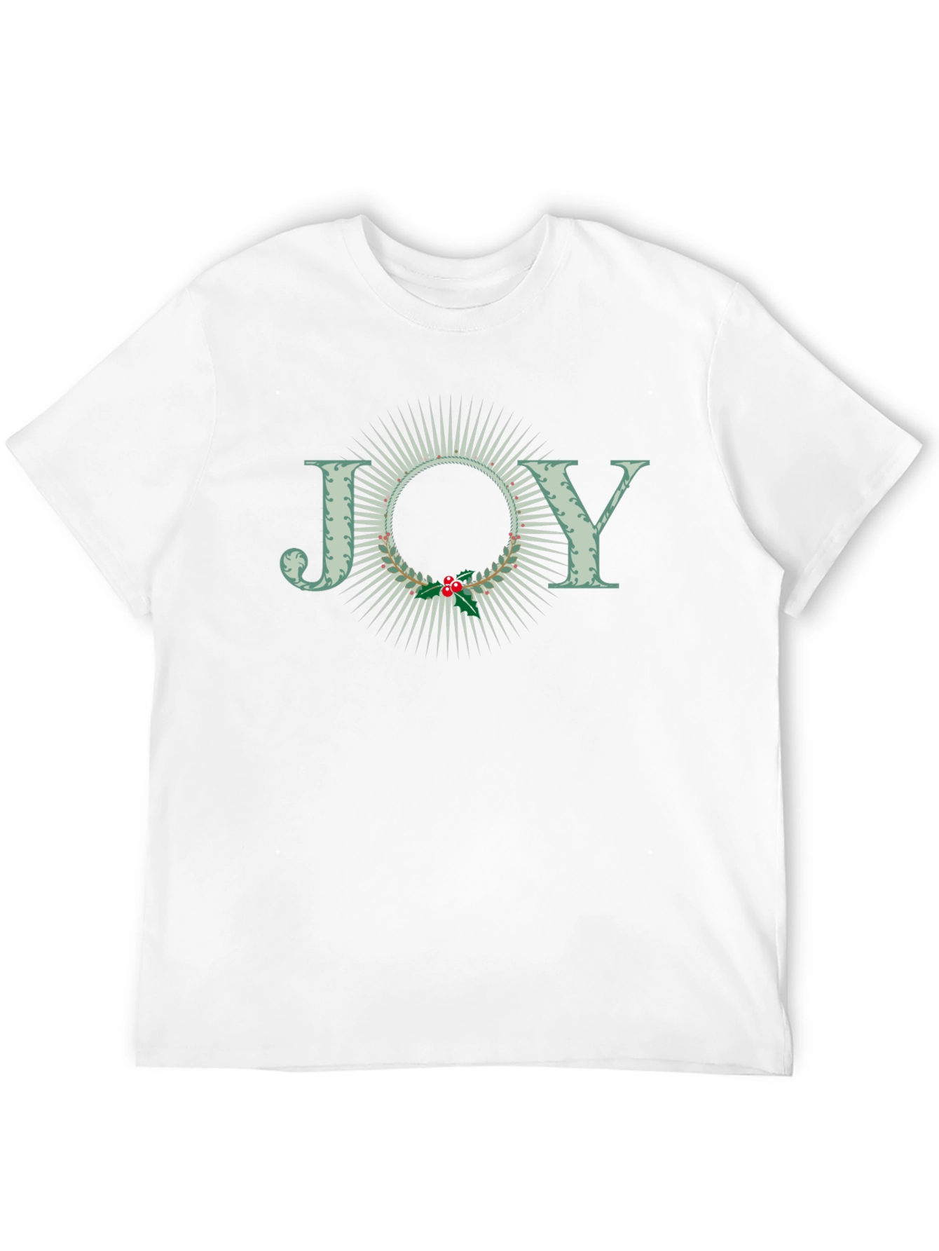 Black Joy Christmas Holiday T-Shirt view 12