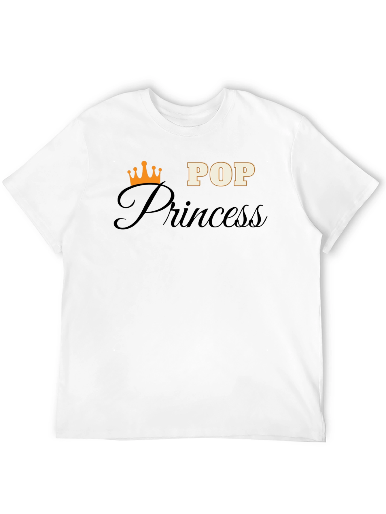 Black Pop Princess Graphic T-Shirt - Black view 12
