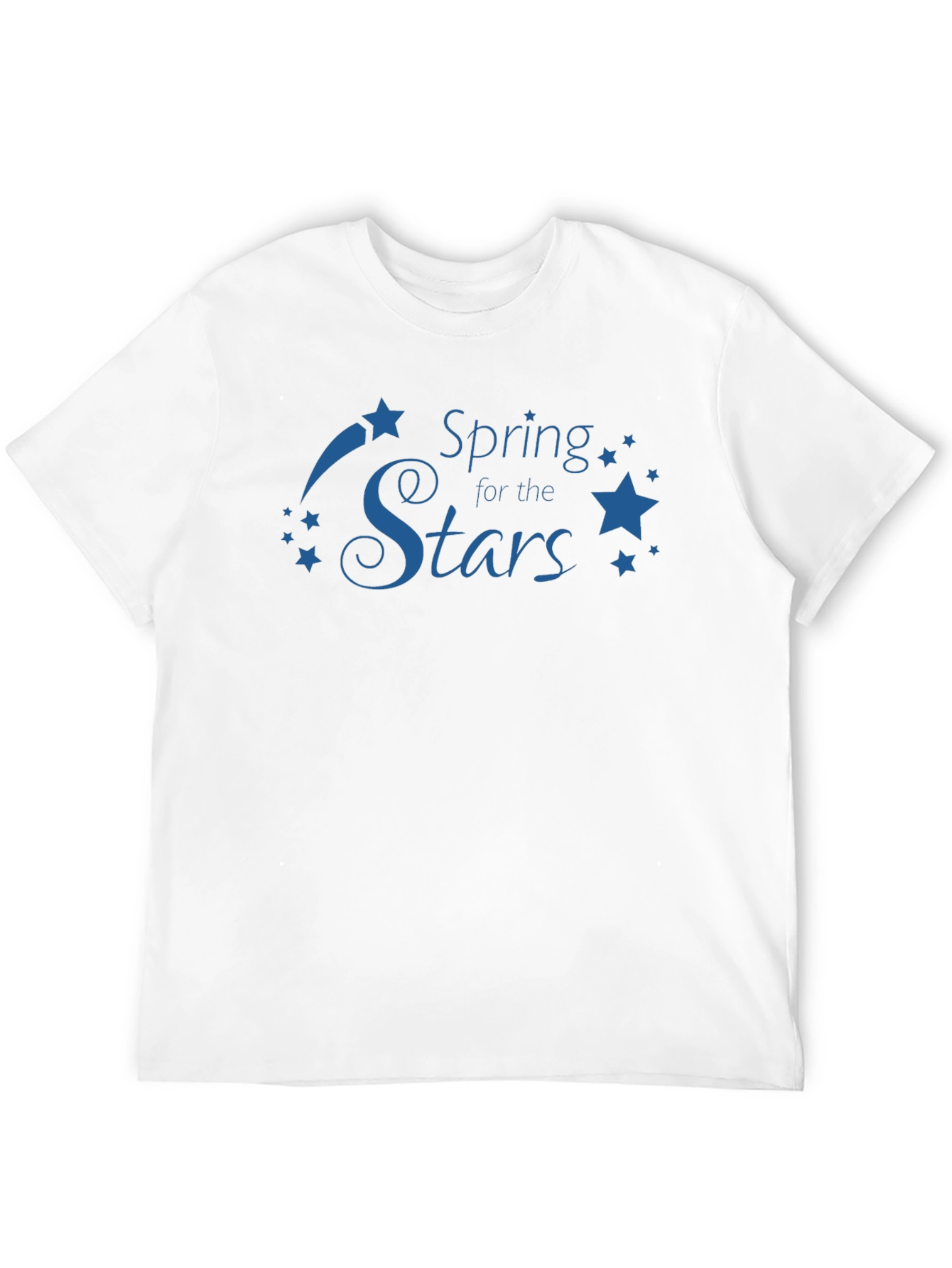 Black Spring for the Stars Men's Black T-Shirt view 12