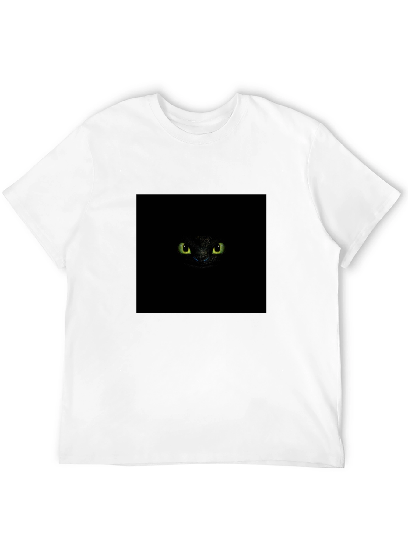 Black Night Fury Eyes Black T-Shirt view 12