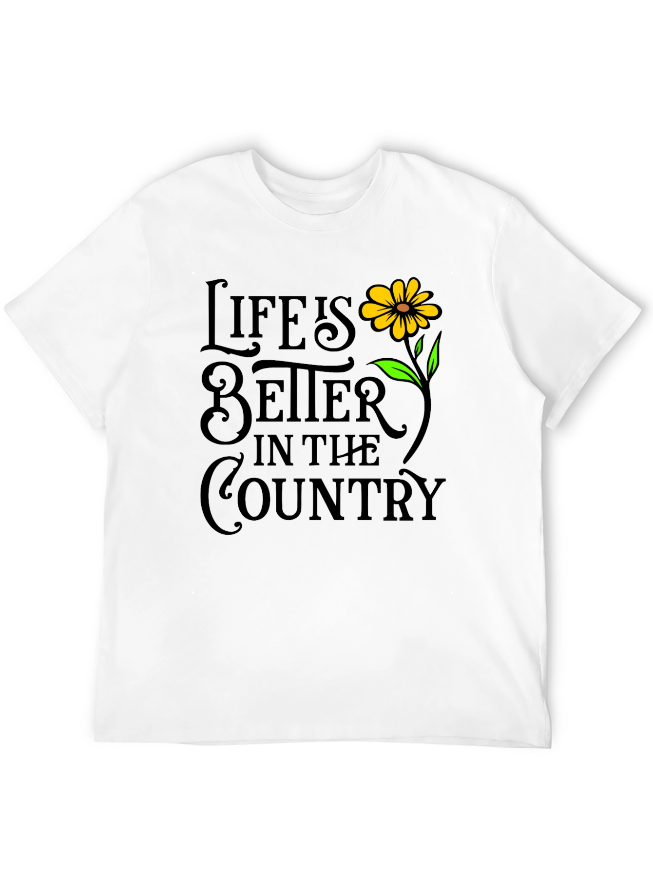 Black Life is Better in The Country T-Shirt view 12