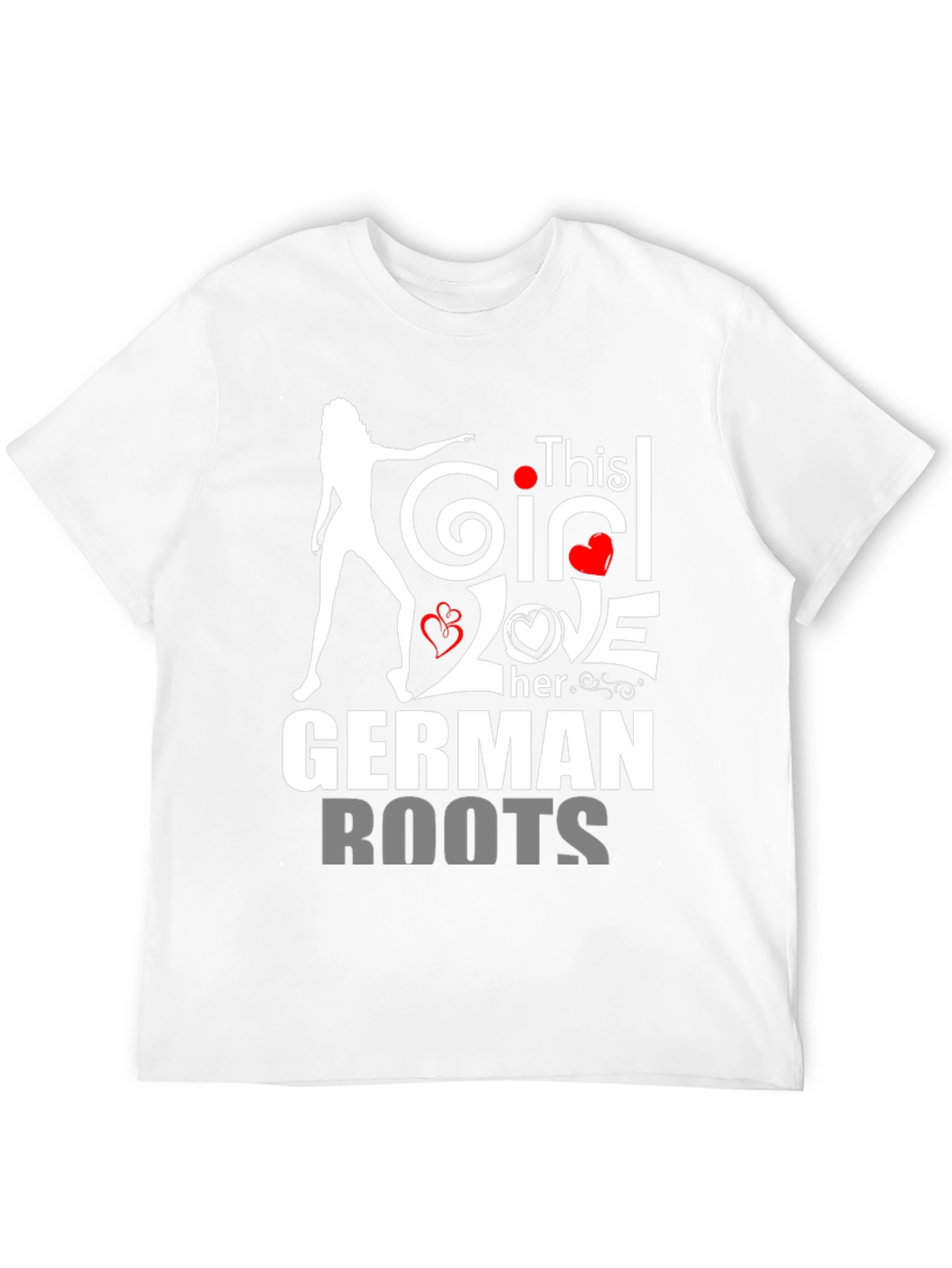 German Roots Girl T-Shirt - Love My Heritage - 12