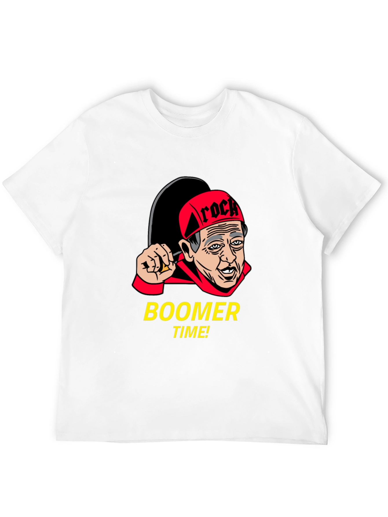 Black Boomer Time! Novelty Graphic Tee view 12