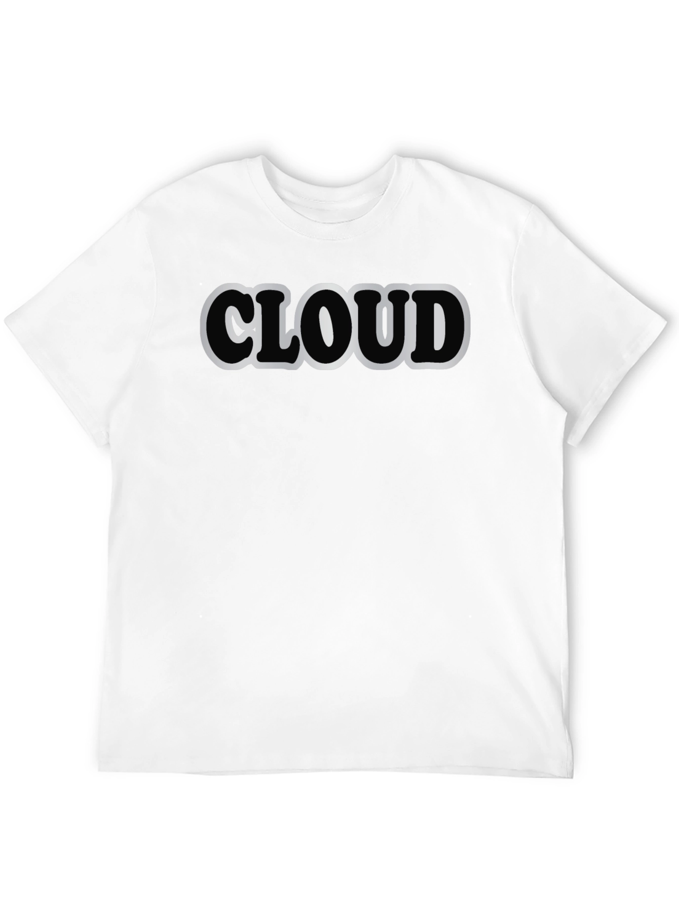 Black Cloud Graphic T-Shirt - Soft Cotton Blend view 12